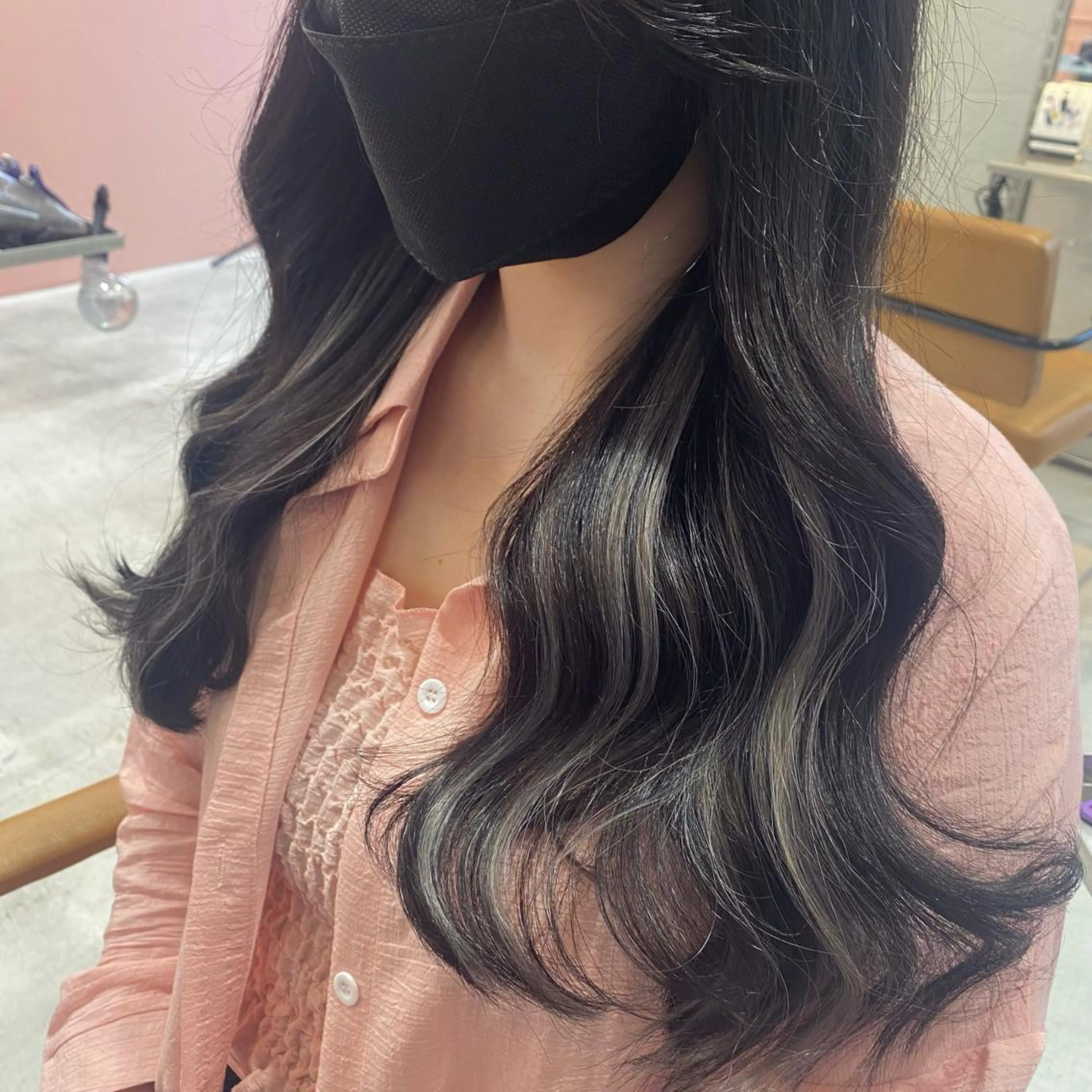 ロング カラー 韓国・網紅 🦋HONOKA🦋のヘアスタイル