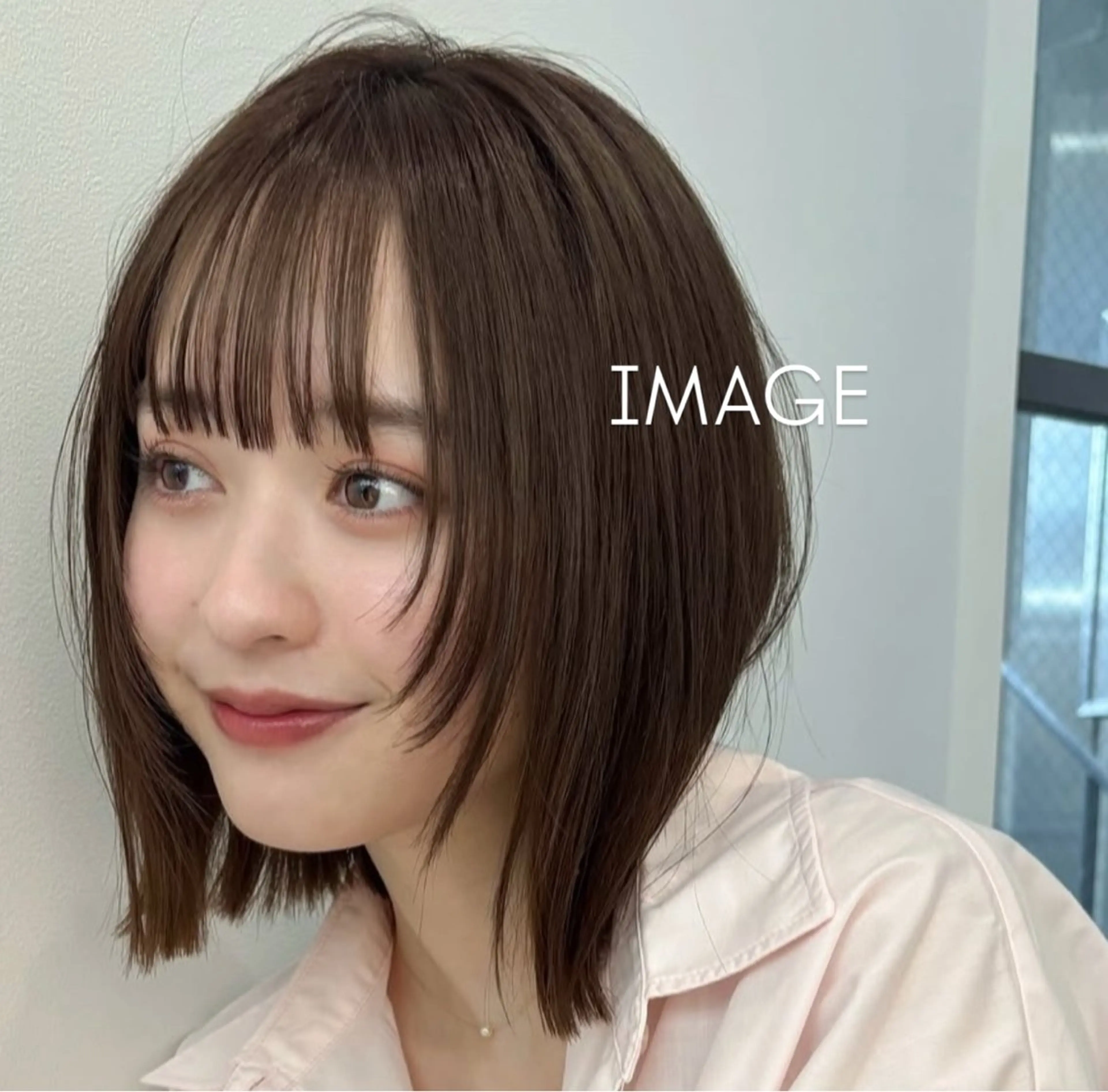 ミディアム ボブレイヤー ボブ レイヤーカット 🫧三浦 未流/ ボブ/韓国風のヘアスタイル