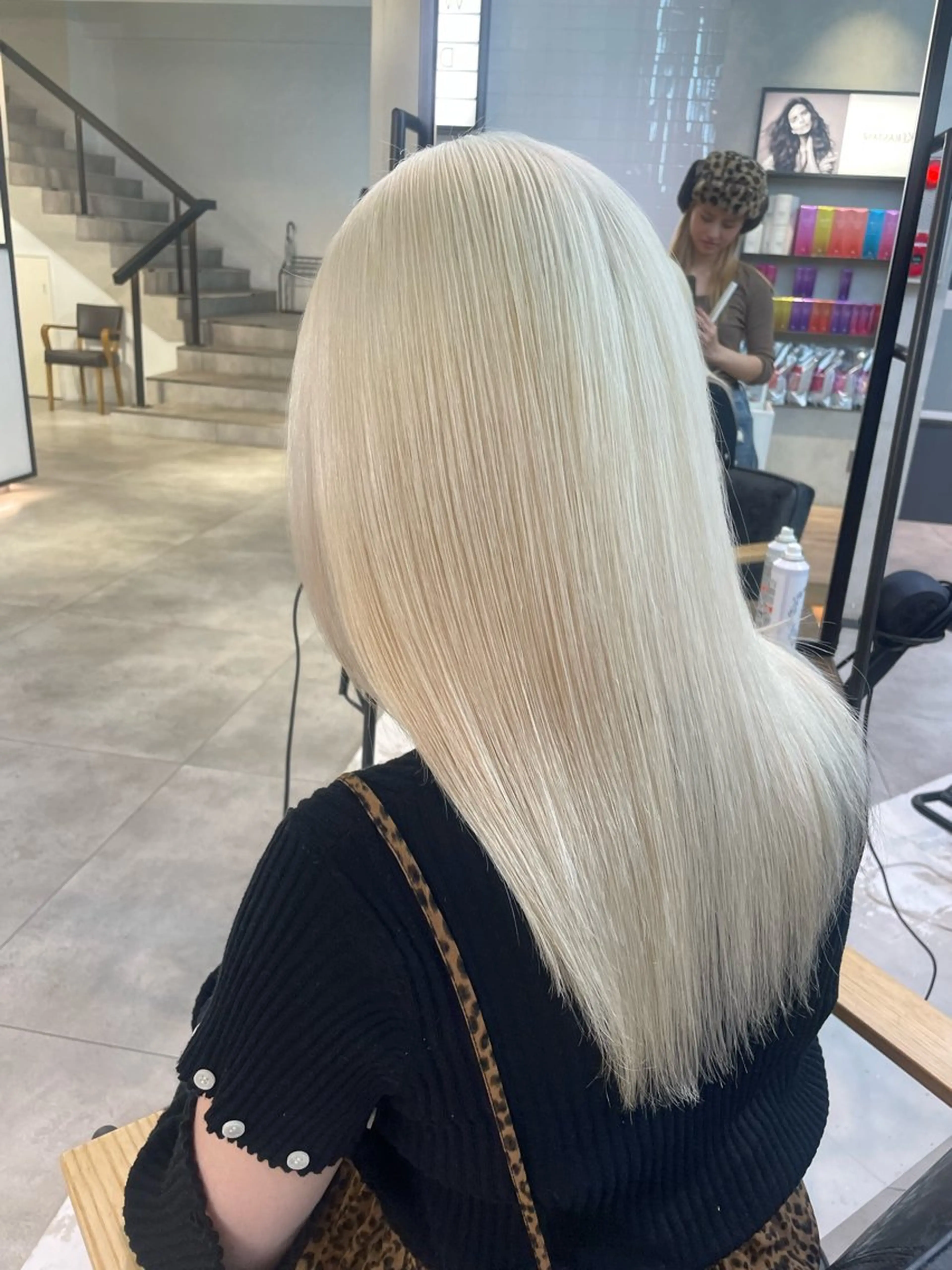 カラー ヘアカラー ハイトーン特化 pepe🎀のヘアスタイル