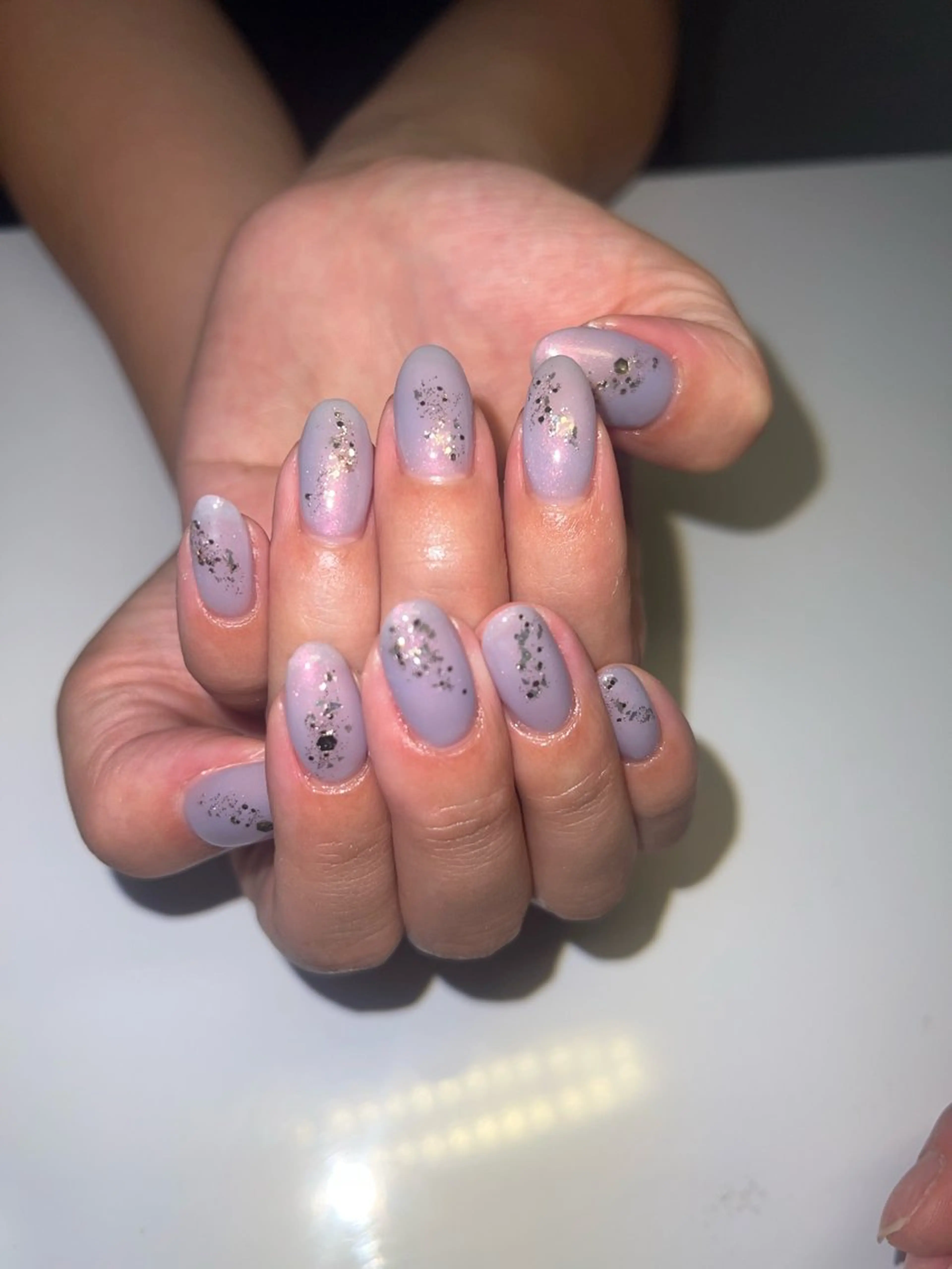 ネイル ハンドネイル m.nail/ 🐄💛🧡❤️のネイルデザイン