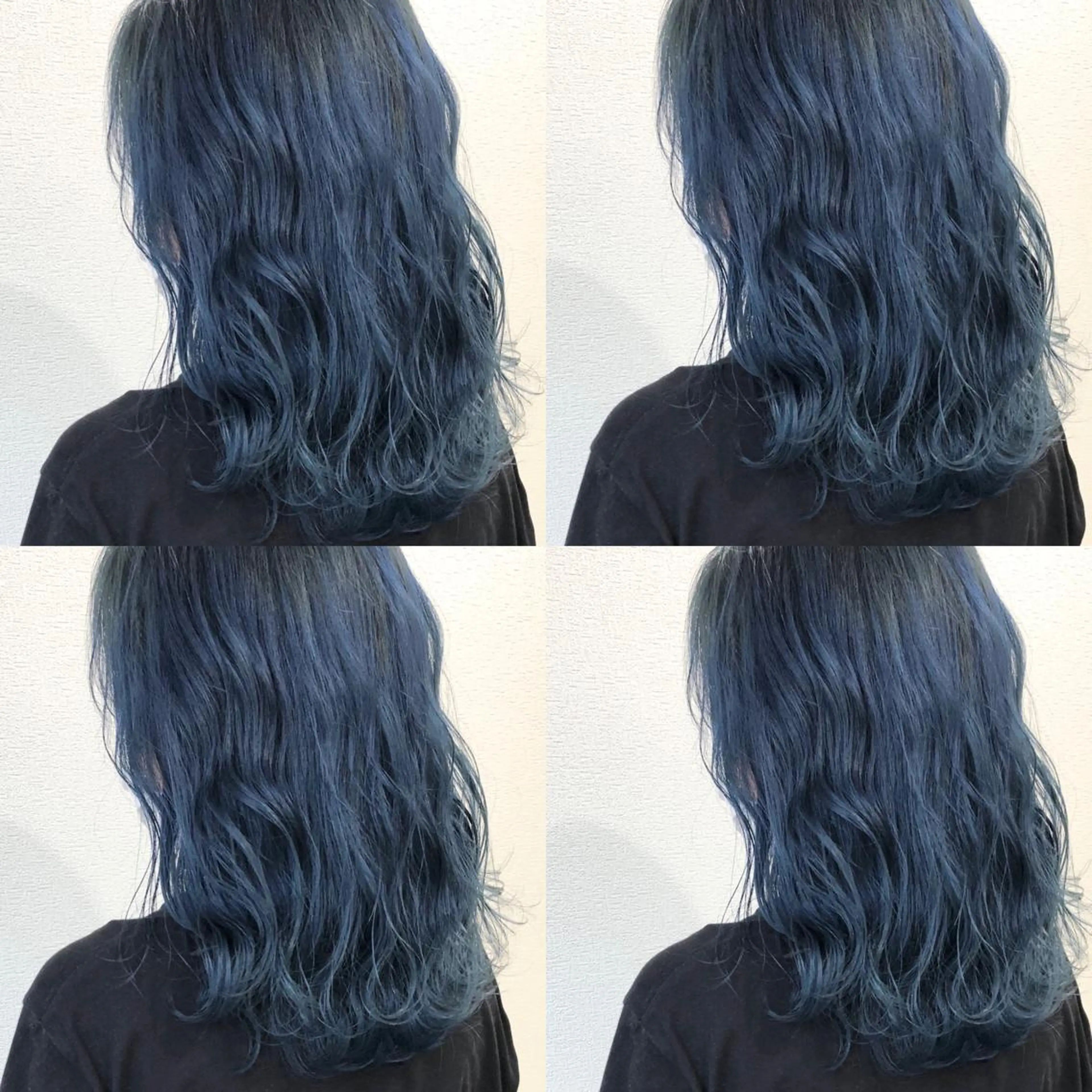 セミロング カラー ヘアカラー Hanna by W_SALONのヘアスタイル
