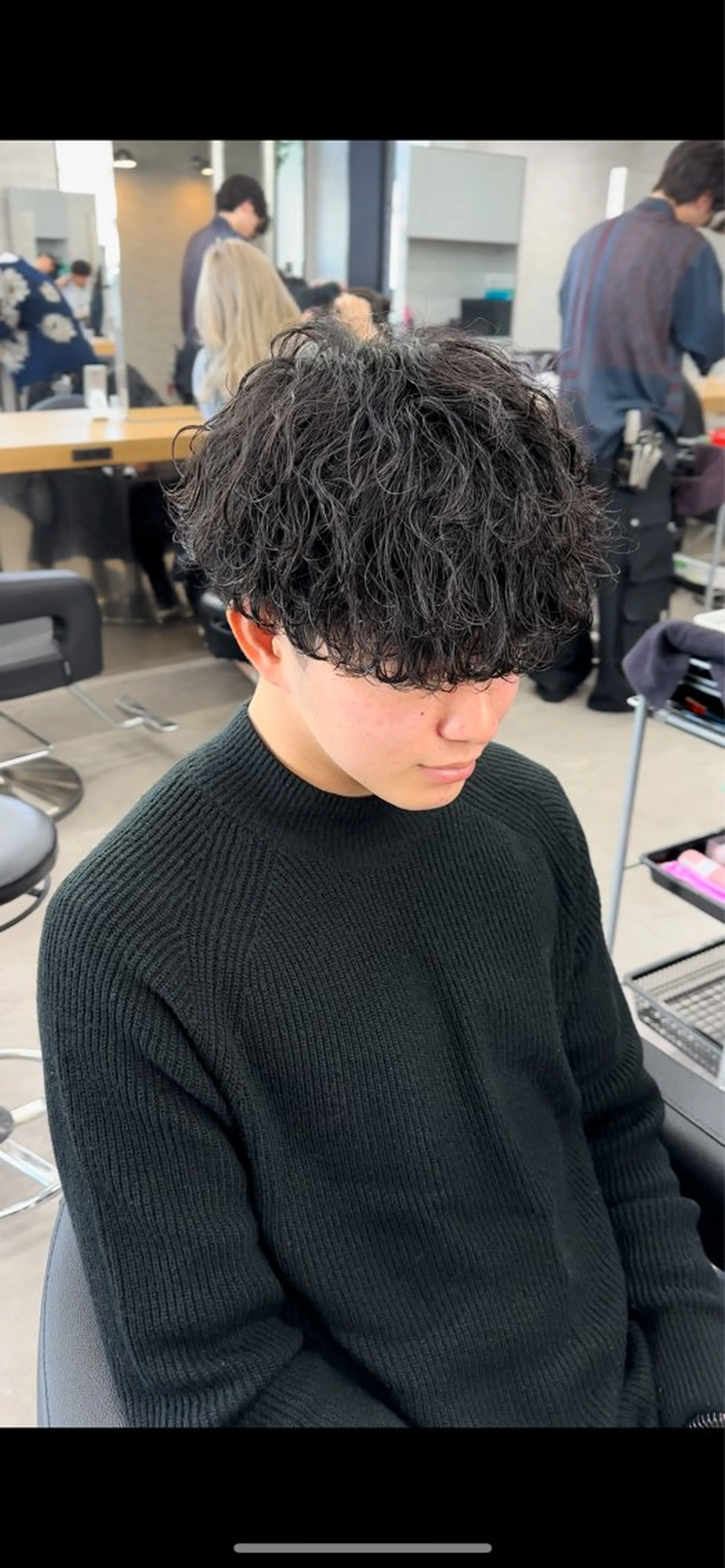 パーマ メンズ カット パーマ 🌟あゆ🌟 女子ウケスタイルのヘアスタイル
