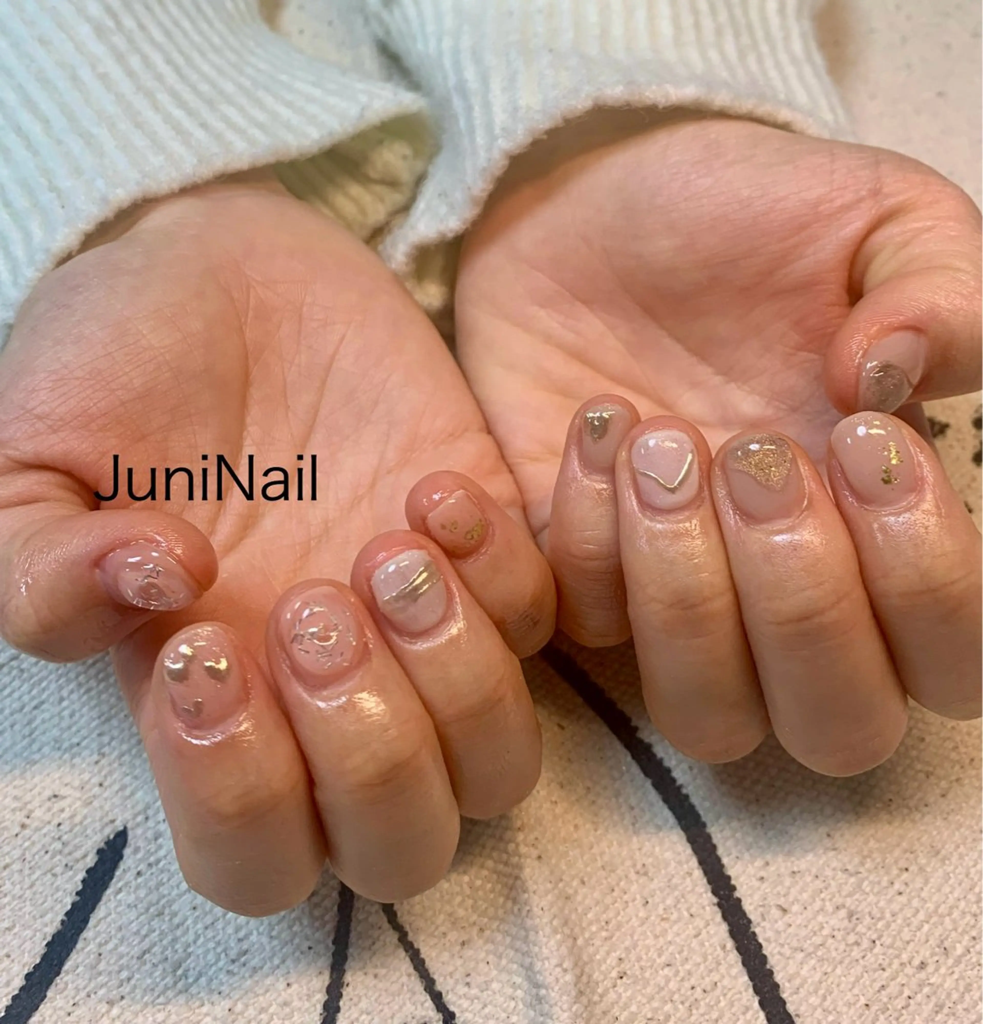ネイル ハンドネイル JuniNail 주니네일🇰🇷suのネイルデザイン