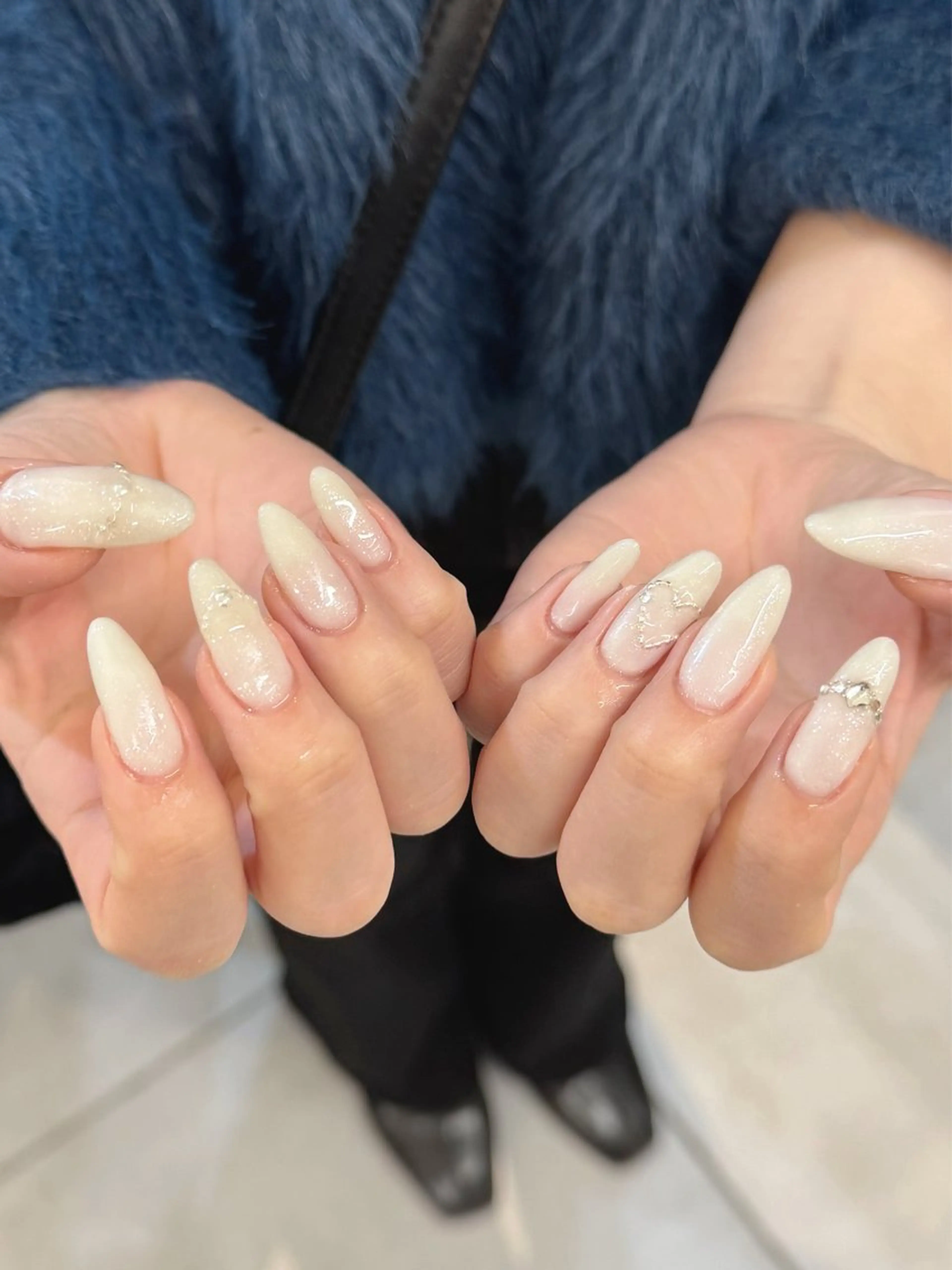 ネイル 持ち込み シンプルネイル ハンドネイル ハンドケア Chizuru ☾ ໋のネイルデザイン