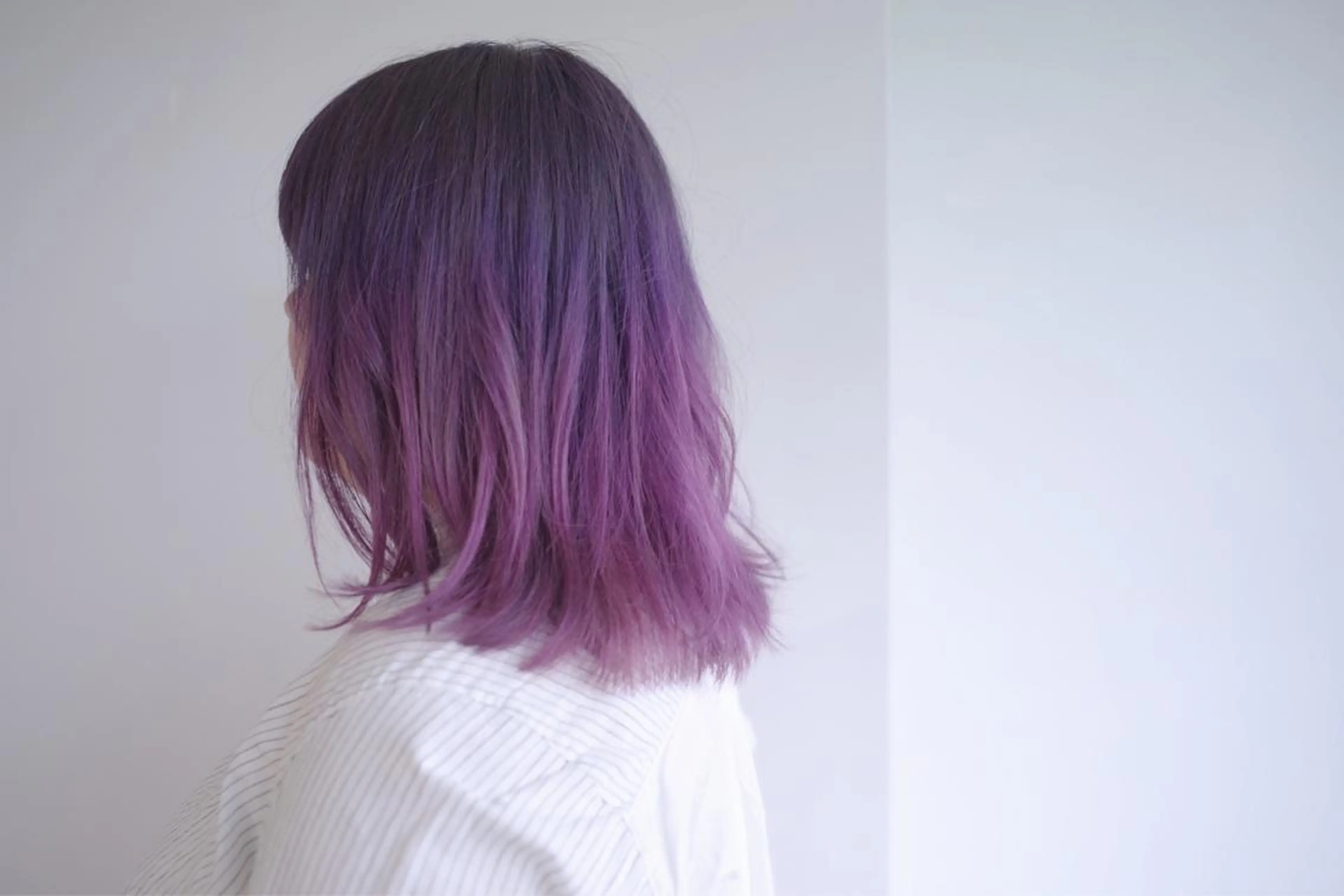 ミディアム カラー ヘアアレンジ グラデーションカラー マンツーマン施術🦋 ayajuのヘアスタイル
