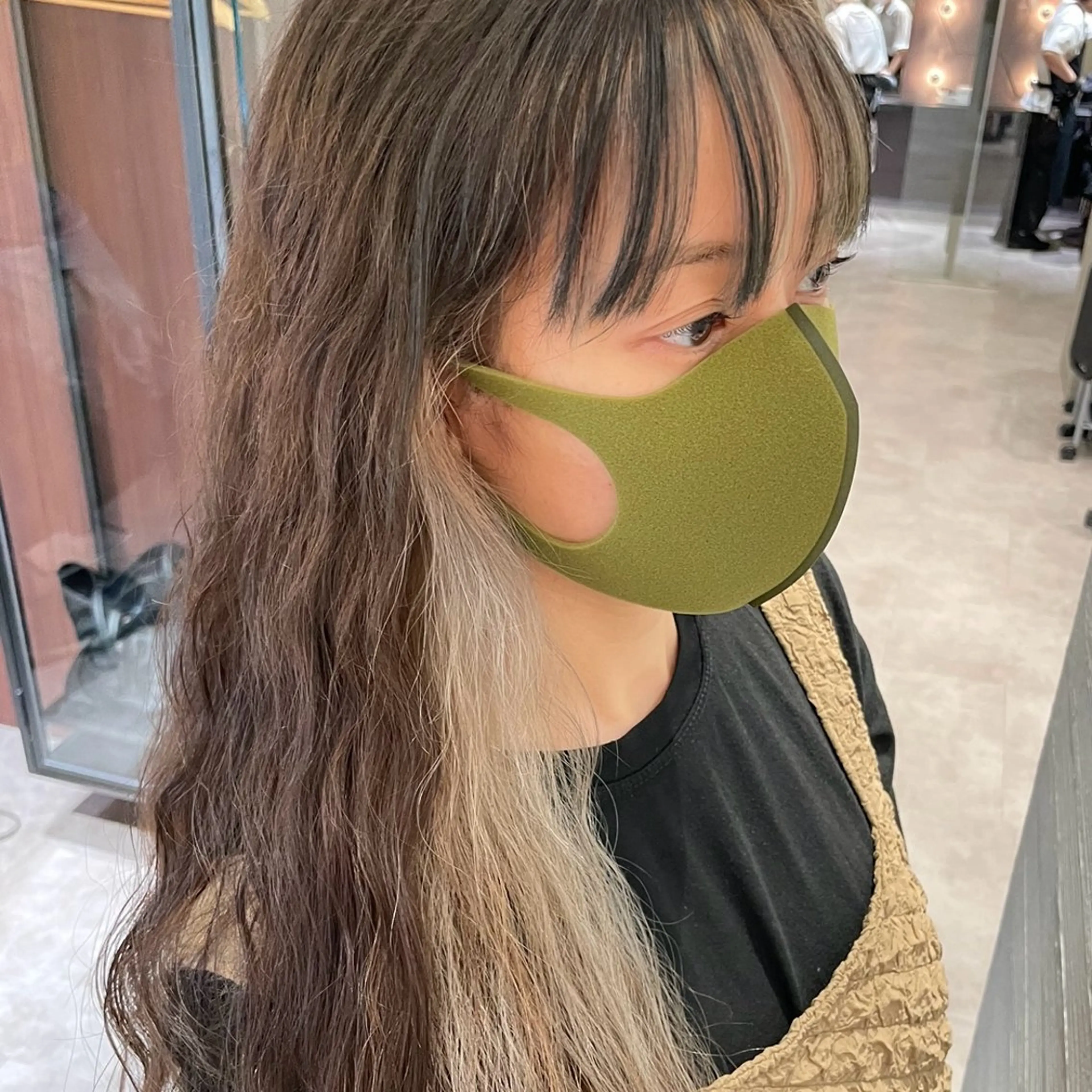 ロング カラー ヘアアレンジ 透明感カラー イルミナカラー 🐹💖 マリン💖🧀のヘアスタイル