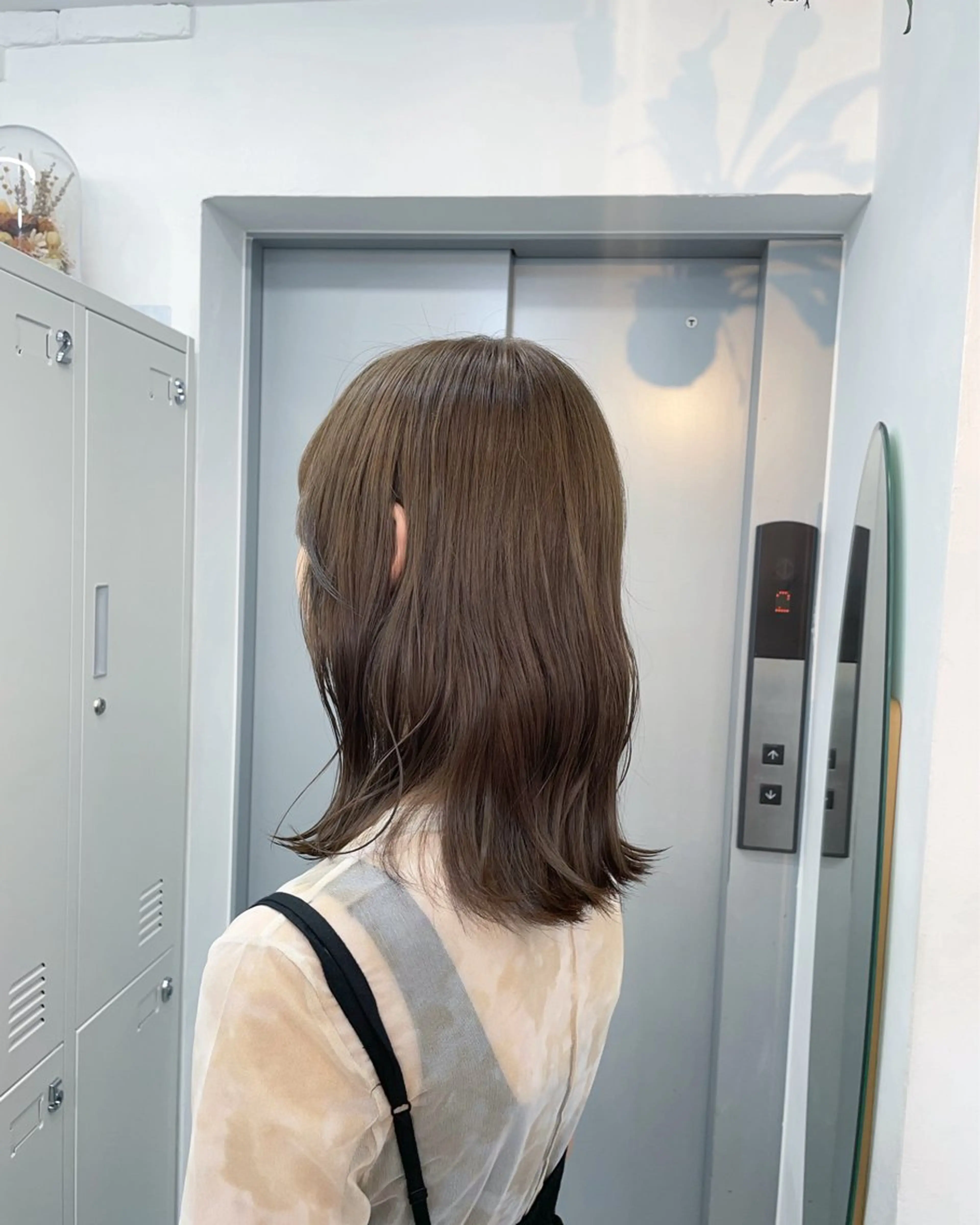 ミディアム ヘアカラー トリートメント ✨髪質改善✨原宿 えのもと　はなのヘアスタイル
