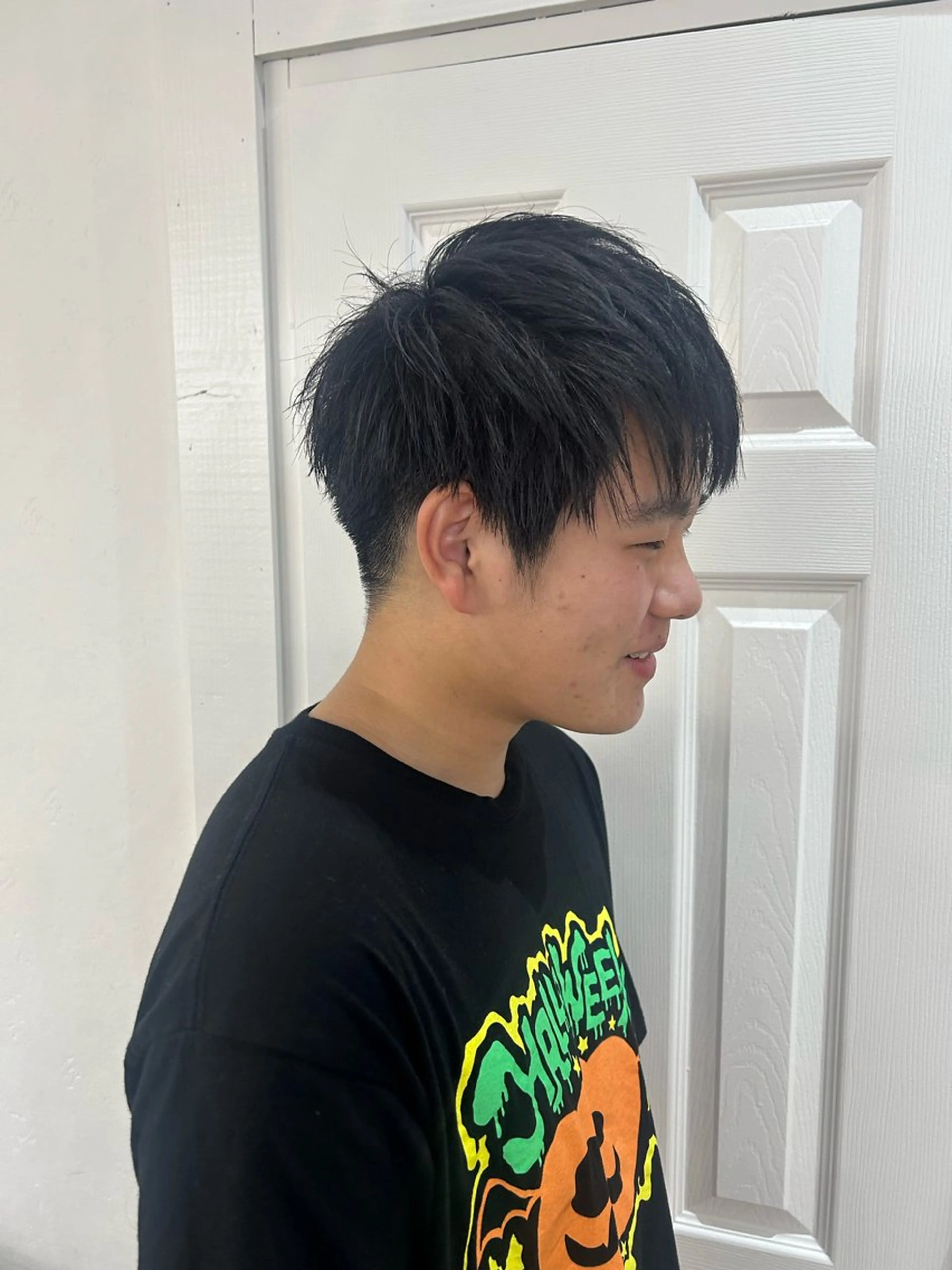 パーマ メンズ カット パーマ ナチュラル大人っぽい スタイル　MAORIのヘアスタイル