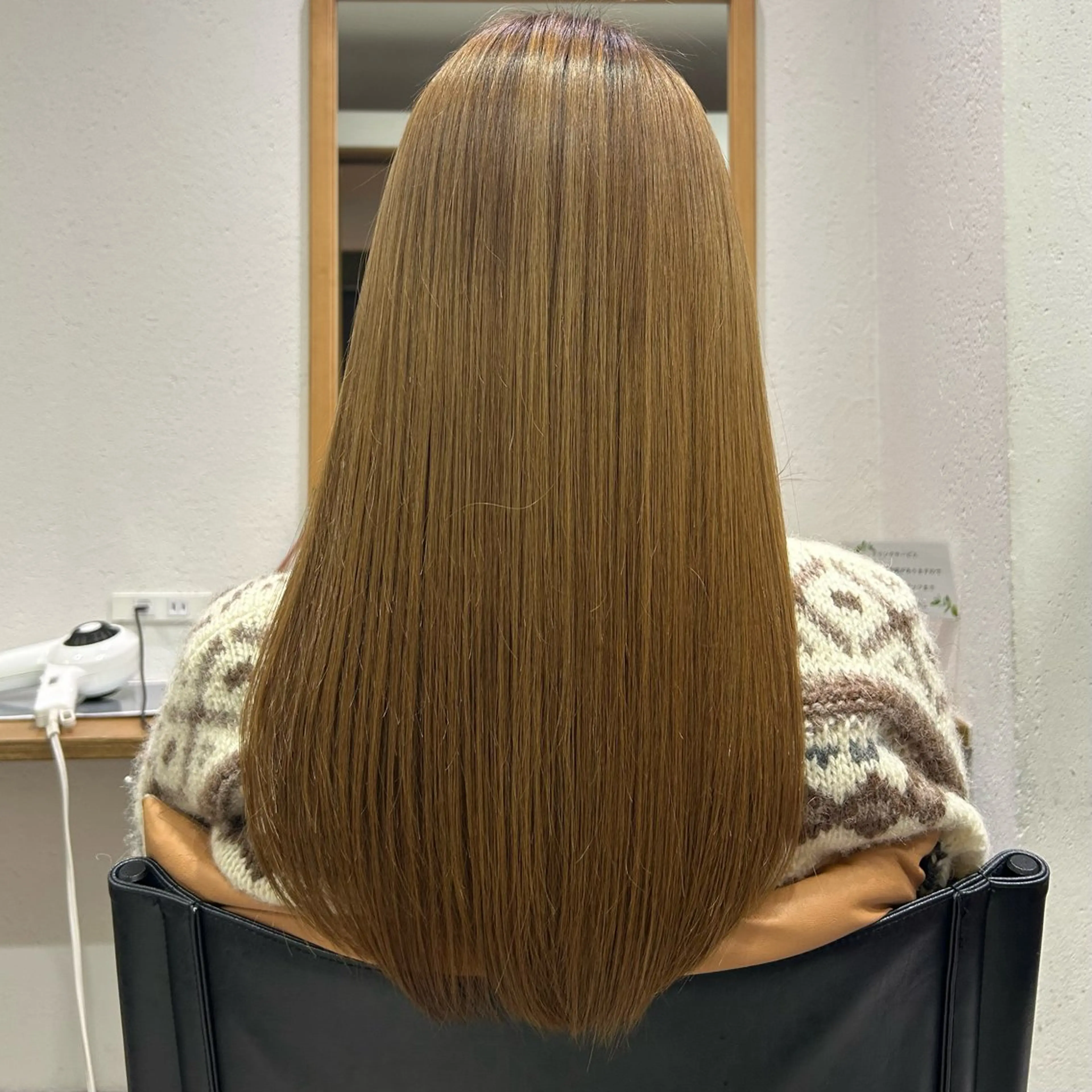 ロング やなぎさわ はるなのヘアスタイル