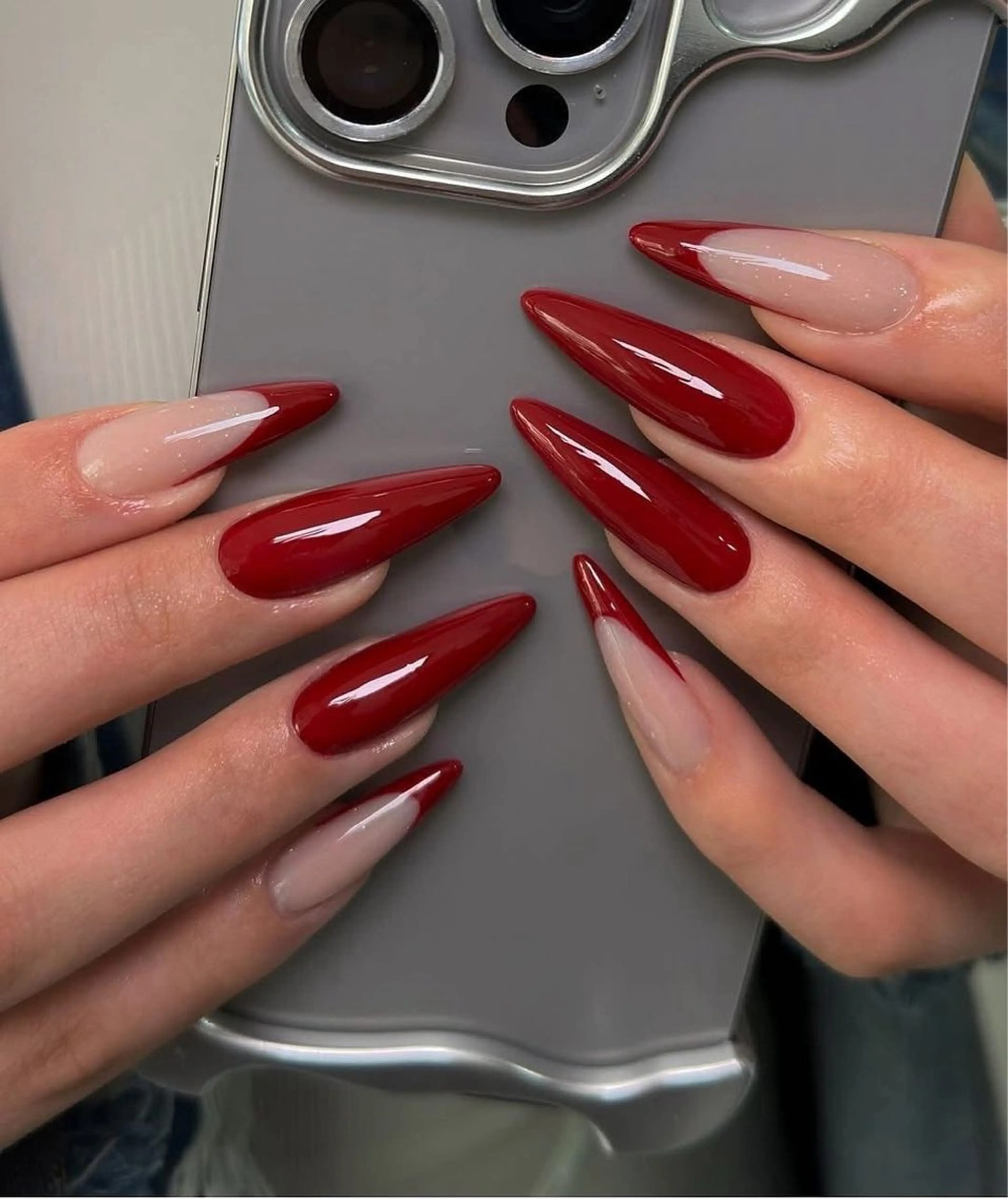 ネイル アートネイル オーロラネイル チークネイル 長さ出し フットネイル ハンドネイル Cloudy Chan 歌舞伎町のネイルデザイン