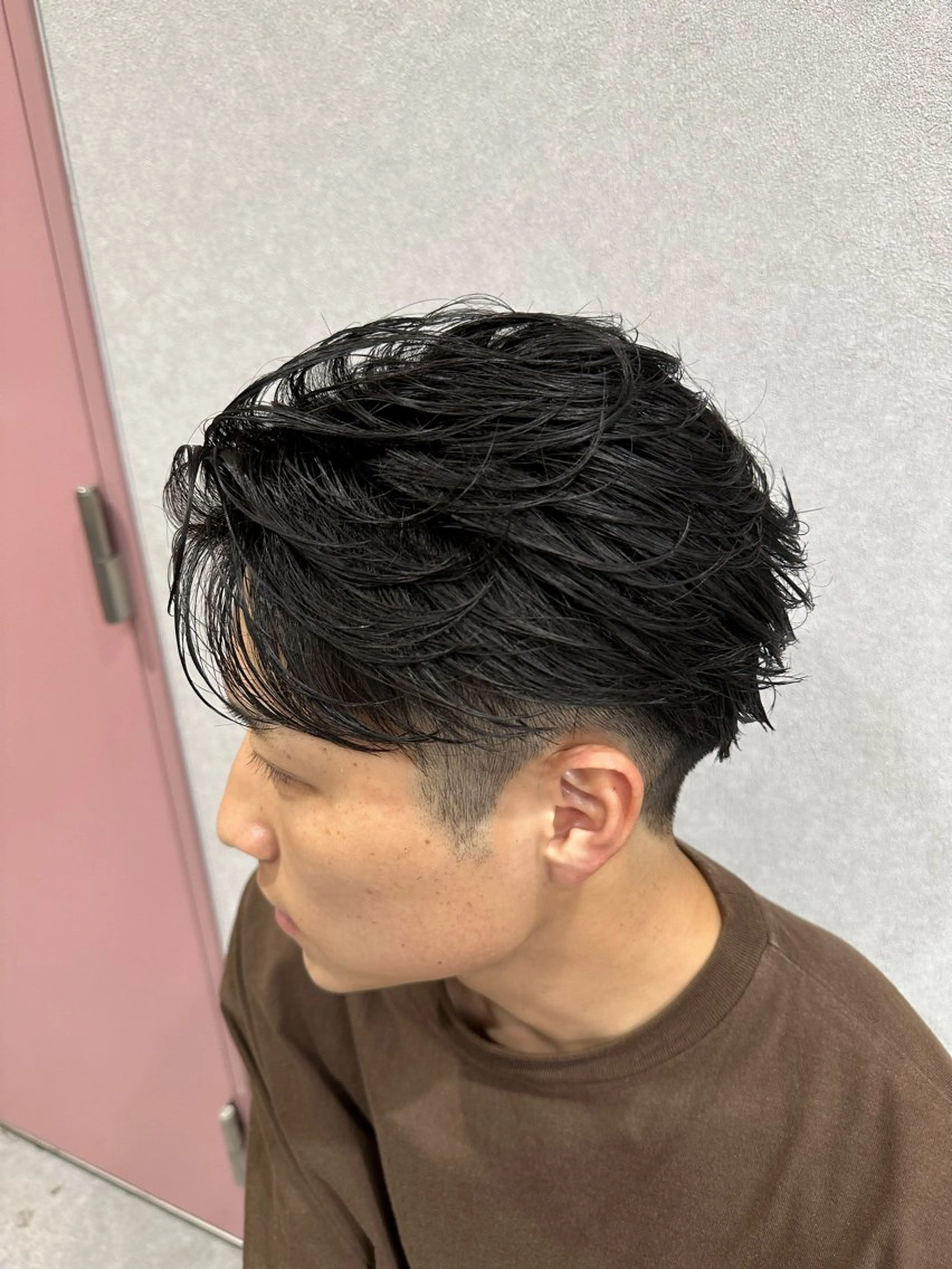 ショート パーマ ヘアアレンジ メンズ ショートヘア カット パーマ Mens Salon Gray by NYNY所属・メンズ特化美容師 コーショーのヘアスタイル
