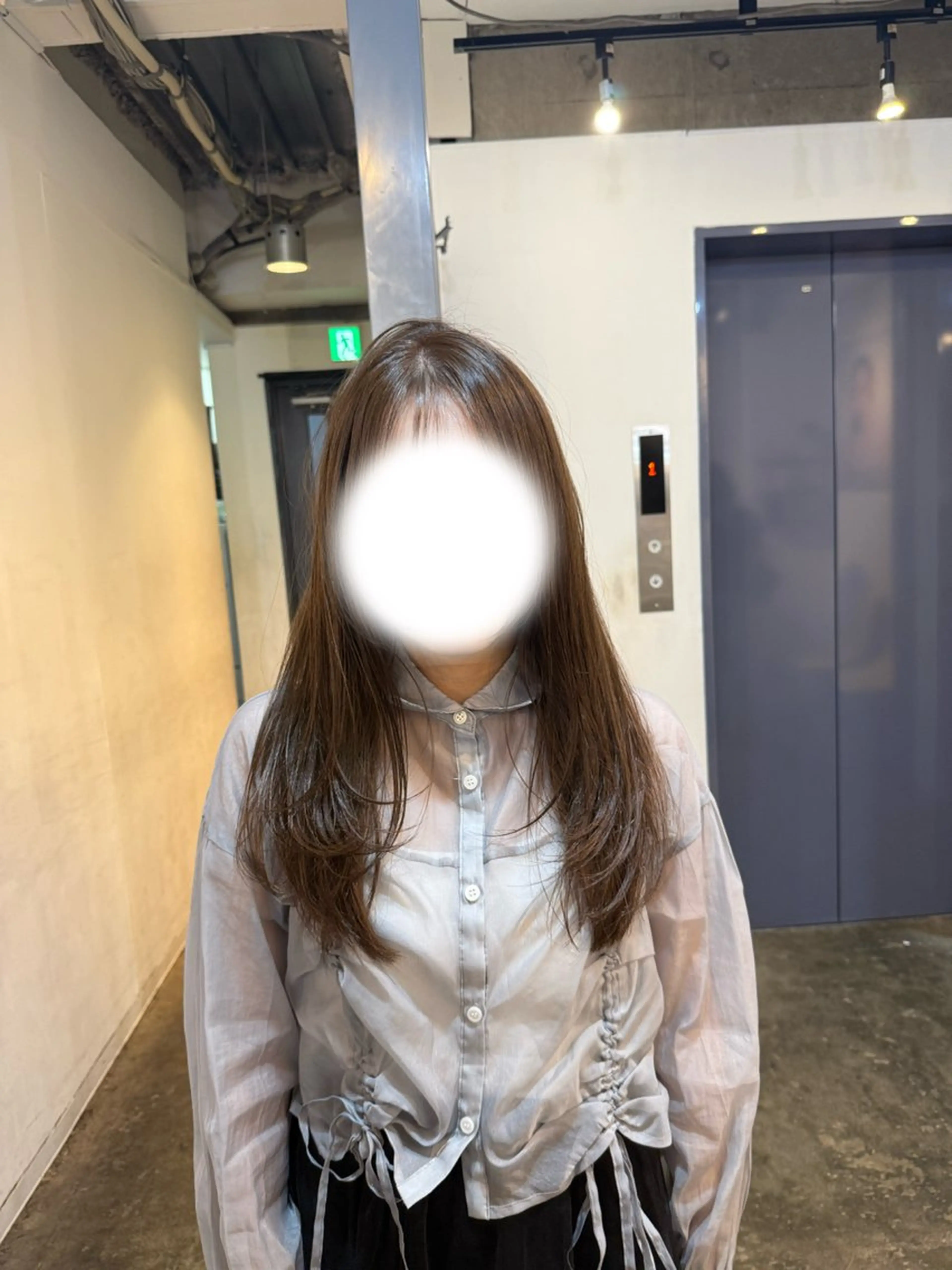 ロング カット ヘアカラー トリートメント ⭐️縮毛矯正 /SHOTA⭐️のヘアスタイル