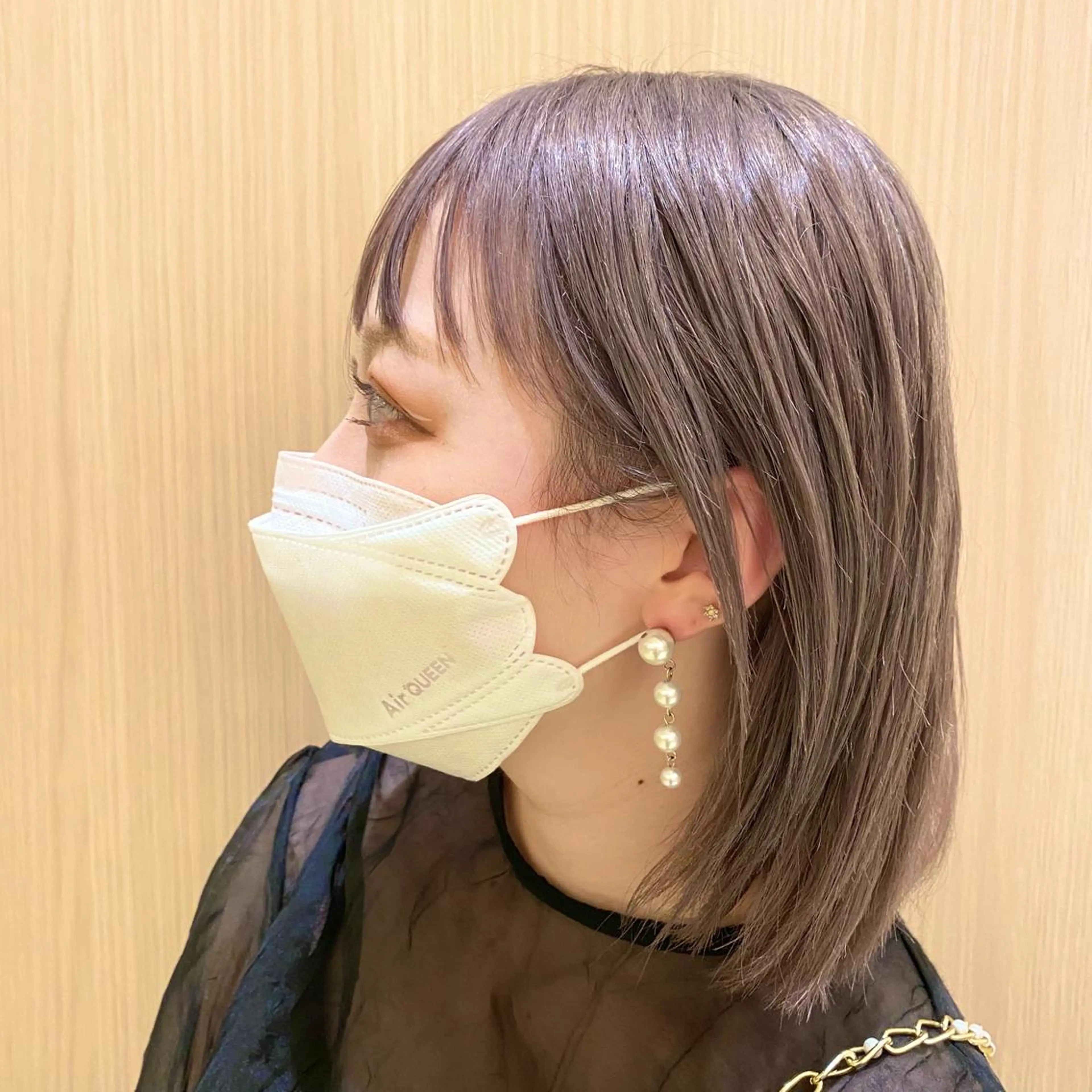 カラー ブリーチ 透明感カラー グレージュ みやび🫧髪質改善 🫧透明感カラー🫧のヘアスタイル