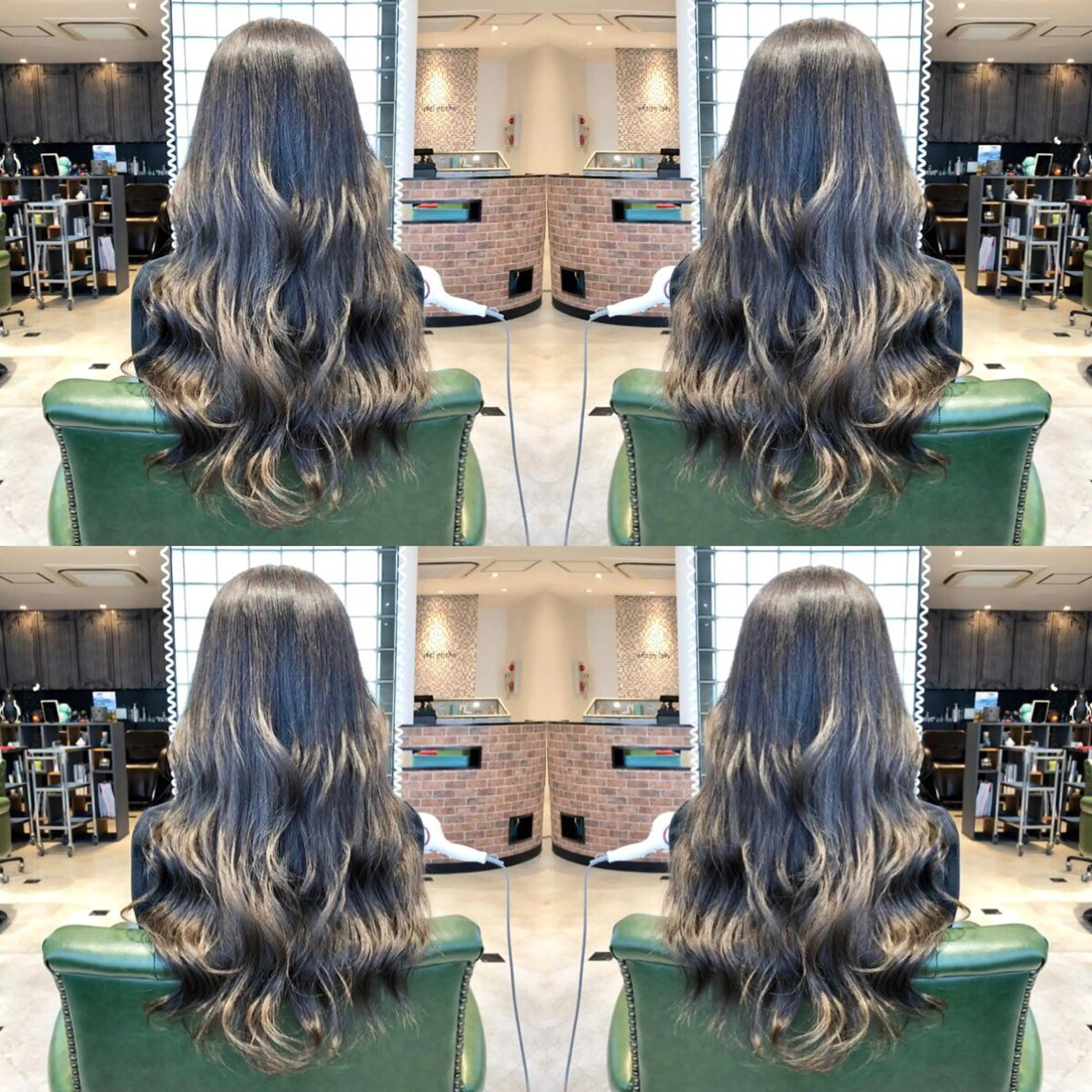 ロング カラー パーマ ヘアアレンジ tocca所属・毎月通える価格♪ 杉本真基のヘアスタイル