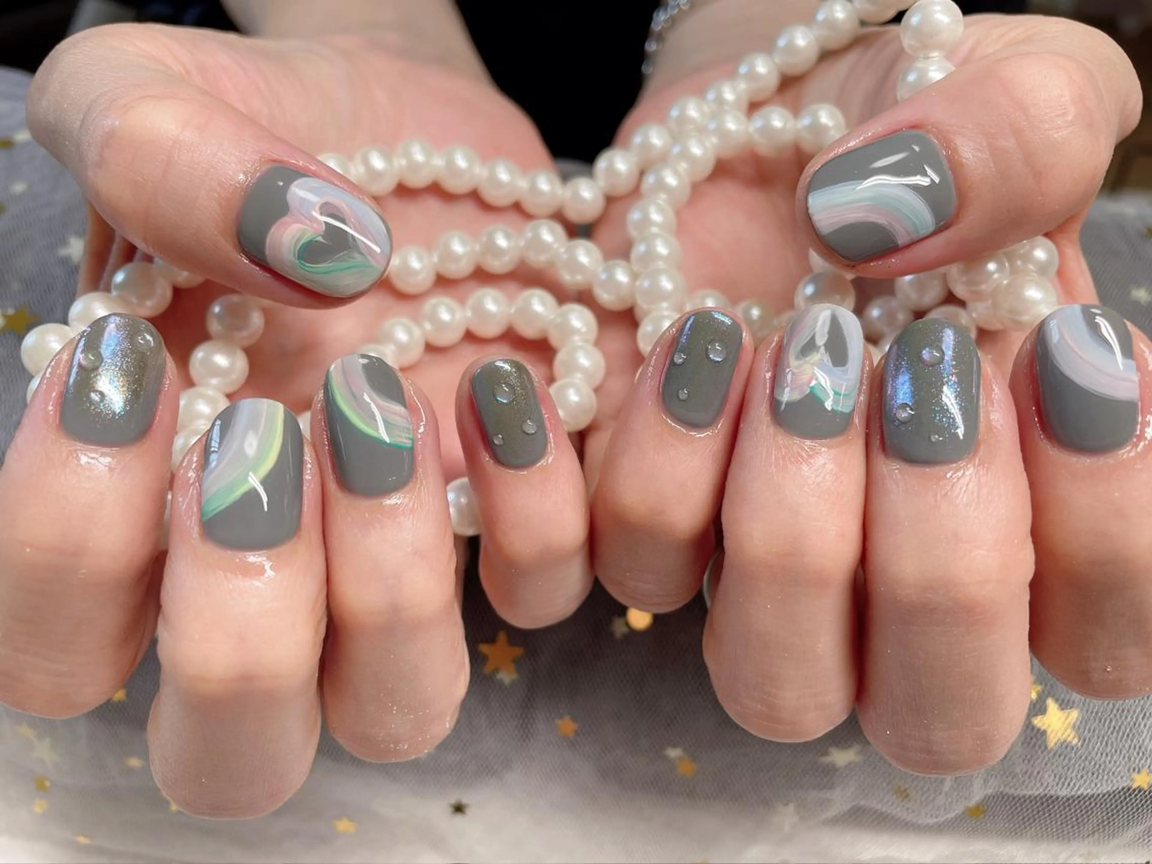 ネイル ハンドネイル ハンドケア 小岩 Saraのネイルデザイン