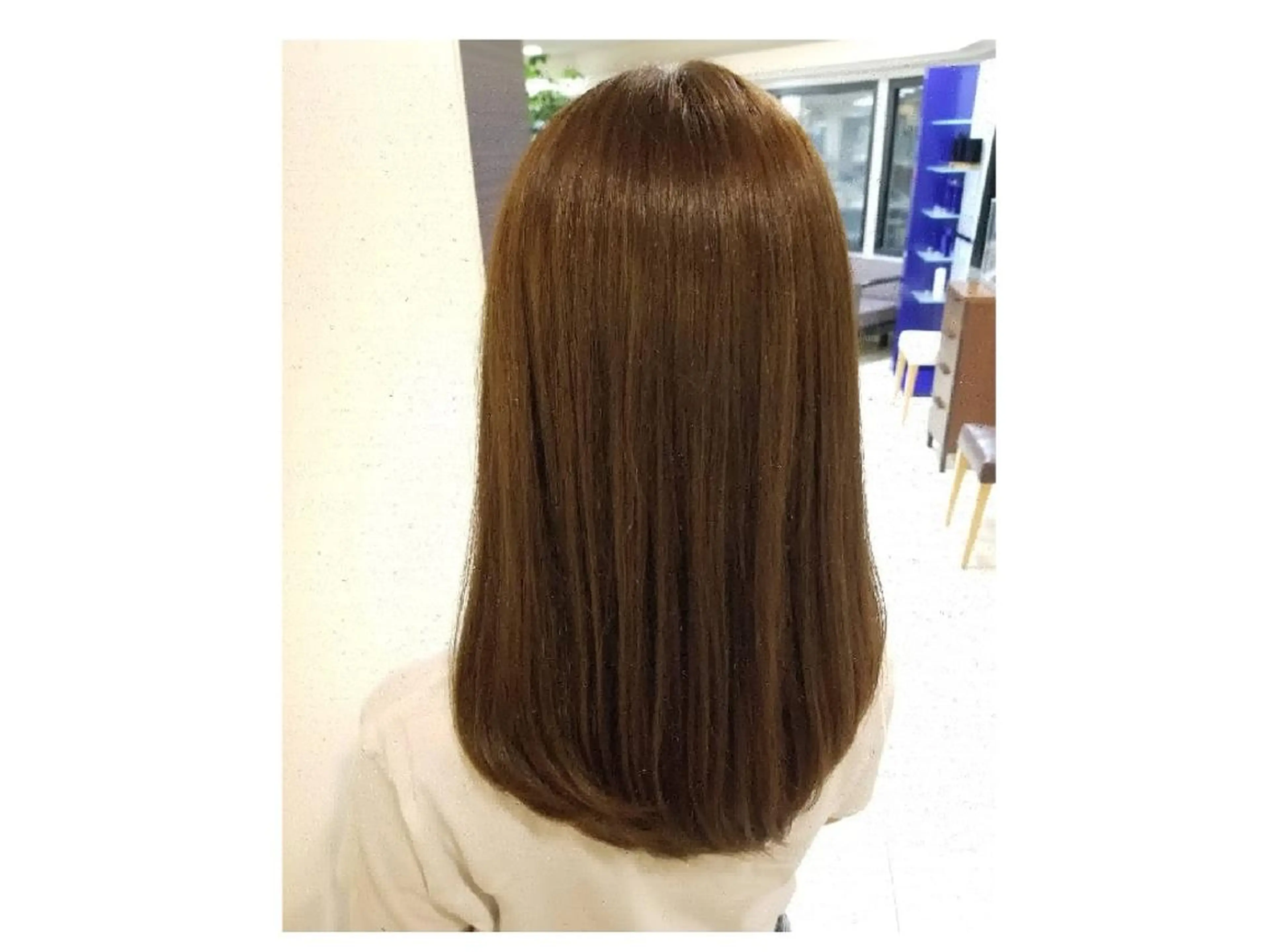 ロング カラー グレージュ ミルクティーグレージュ ラカリテ所属・渋谷 りなのヘアスタイル