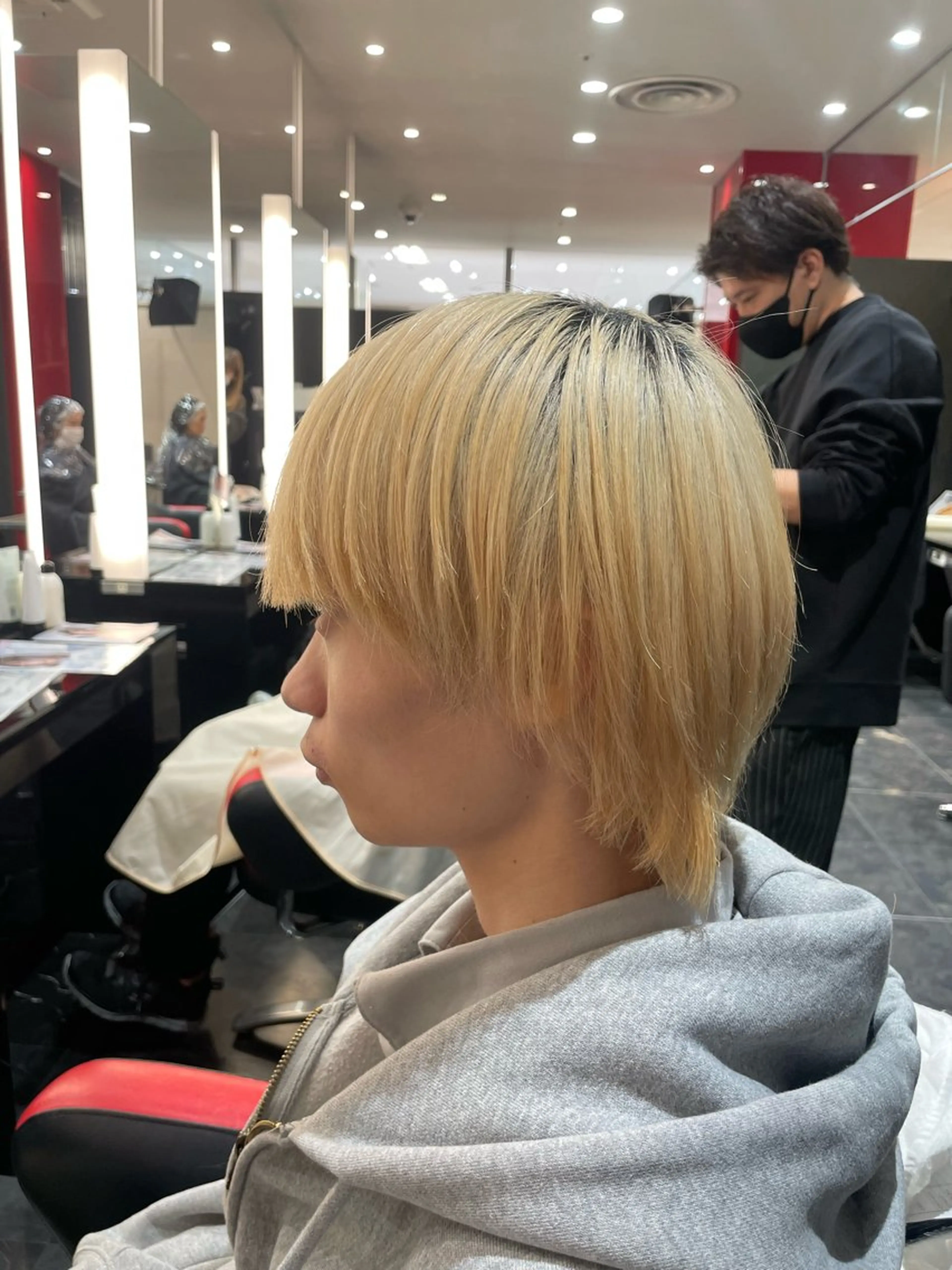 メンズ カット ヘアカラー BIZE 💚りょうか💚のヘアスタイル