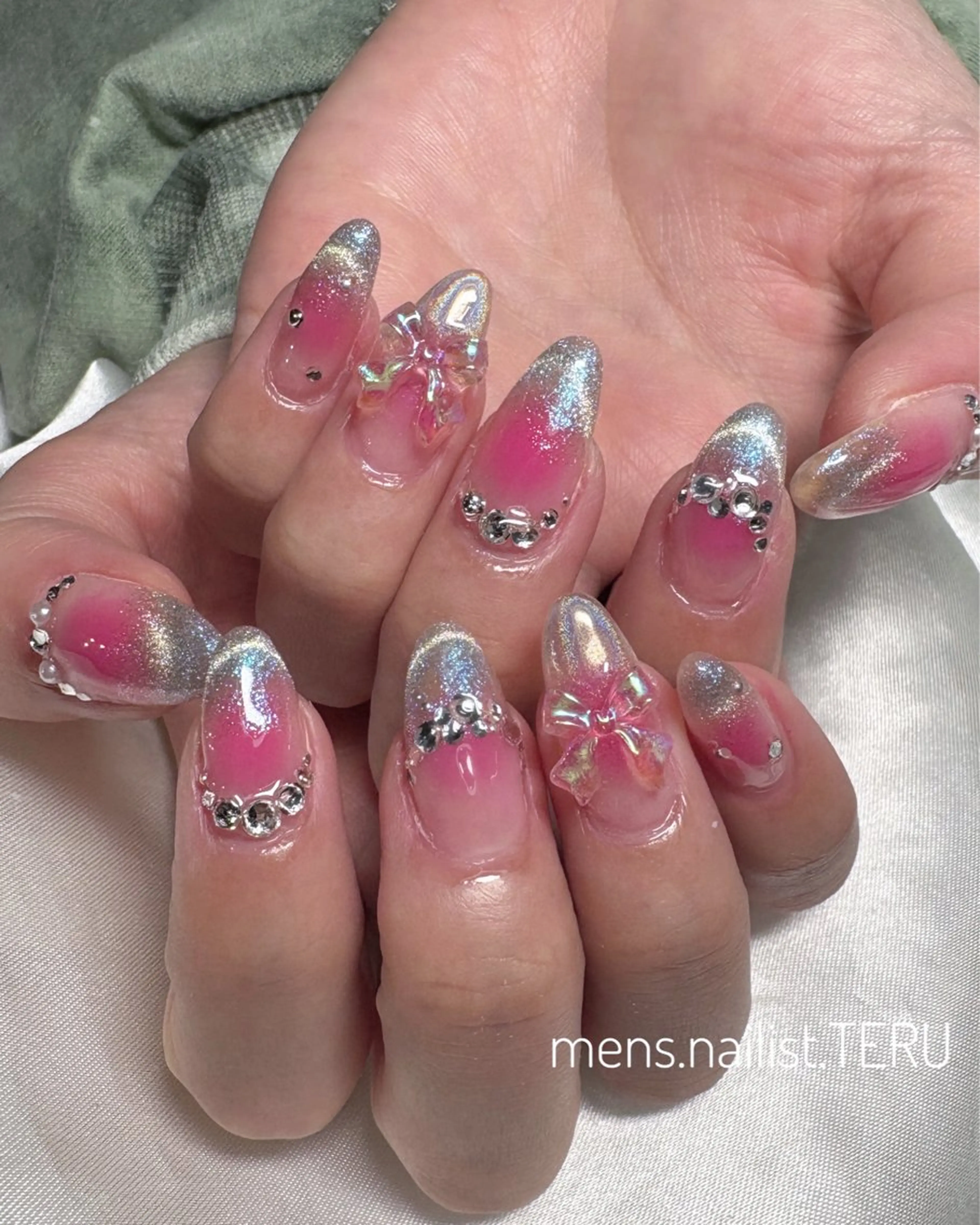 ネイル メンズネイル ハンドネイル nail salon ETERNAL所属・メンズネイリスト TERUのネイルデザイン