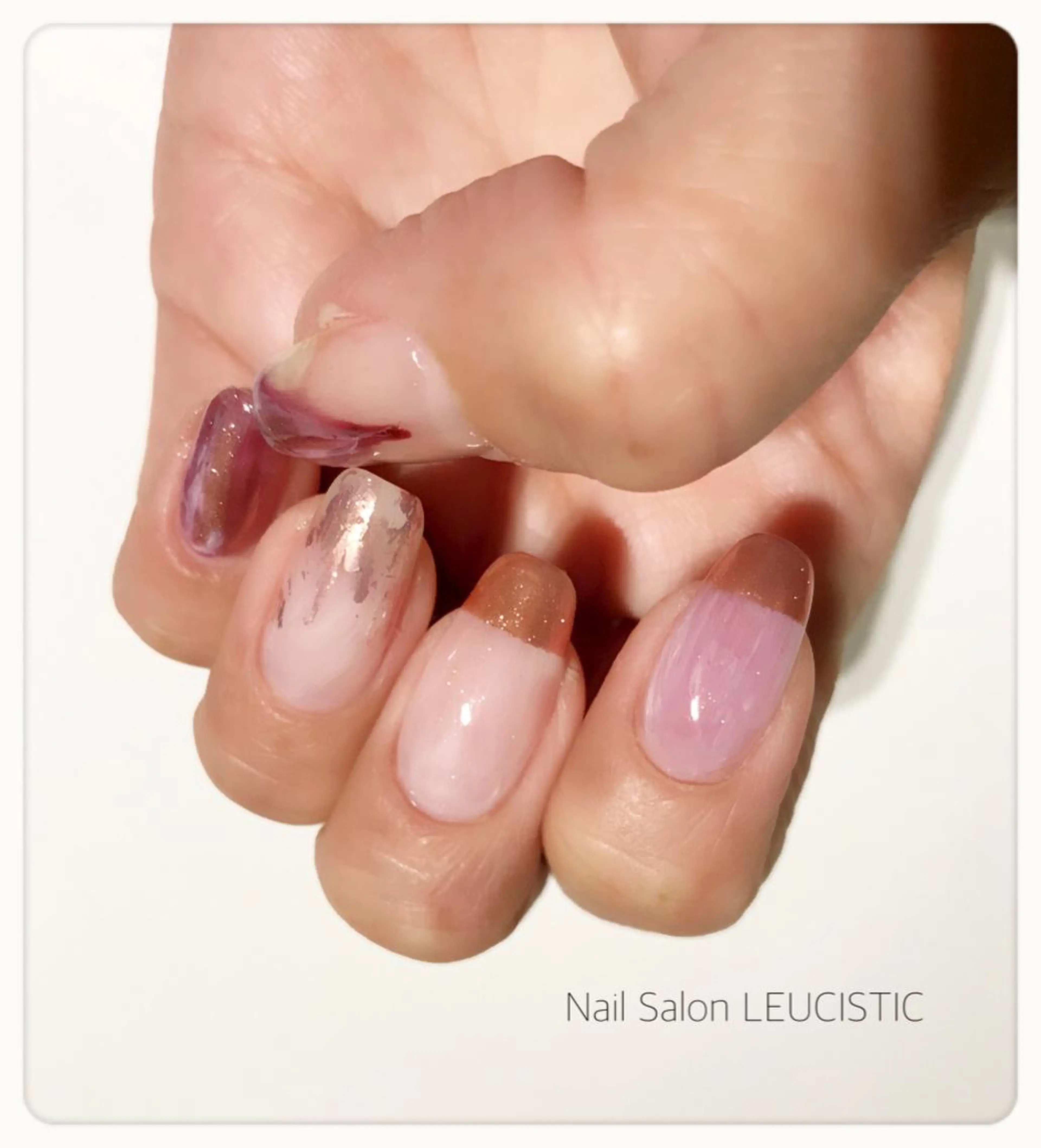 ネイル フレンチネイル ピンク 美時雨・bishigure所属・美時雨 bishigureのエステ・リラクイメージ