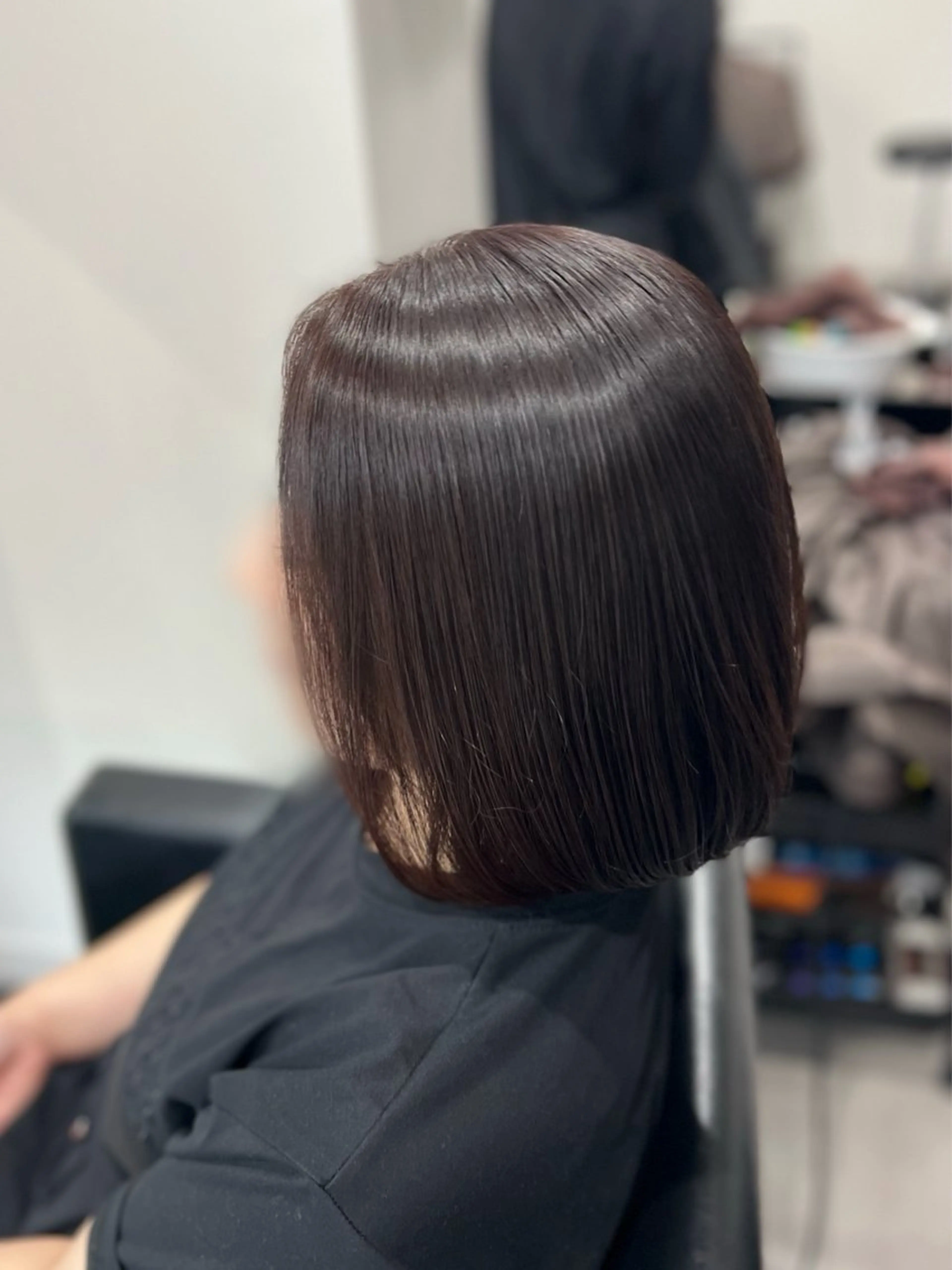 ミディアム カラー ブラウンカラー ヘアカラー Dia ‎ アキヨシ ミユのヘアスタイル
