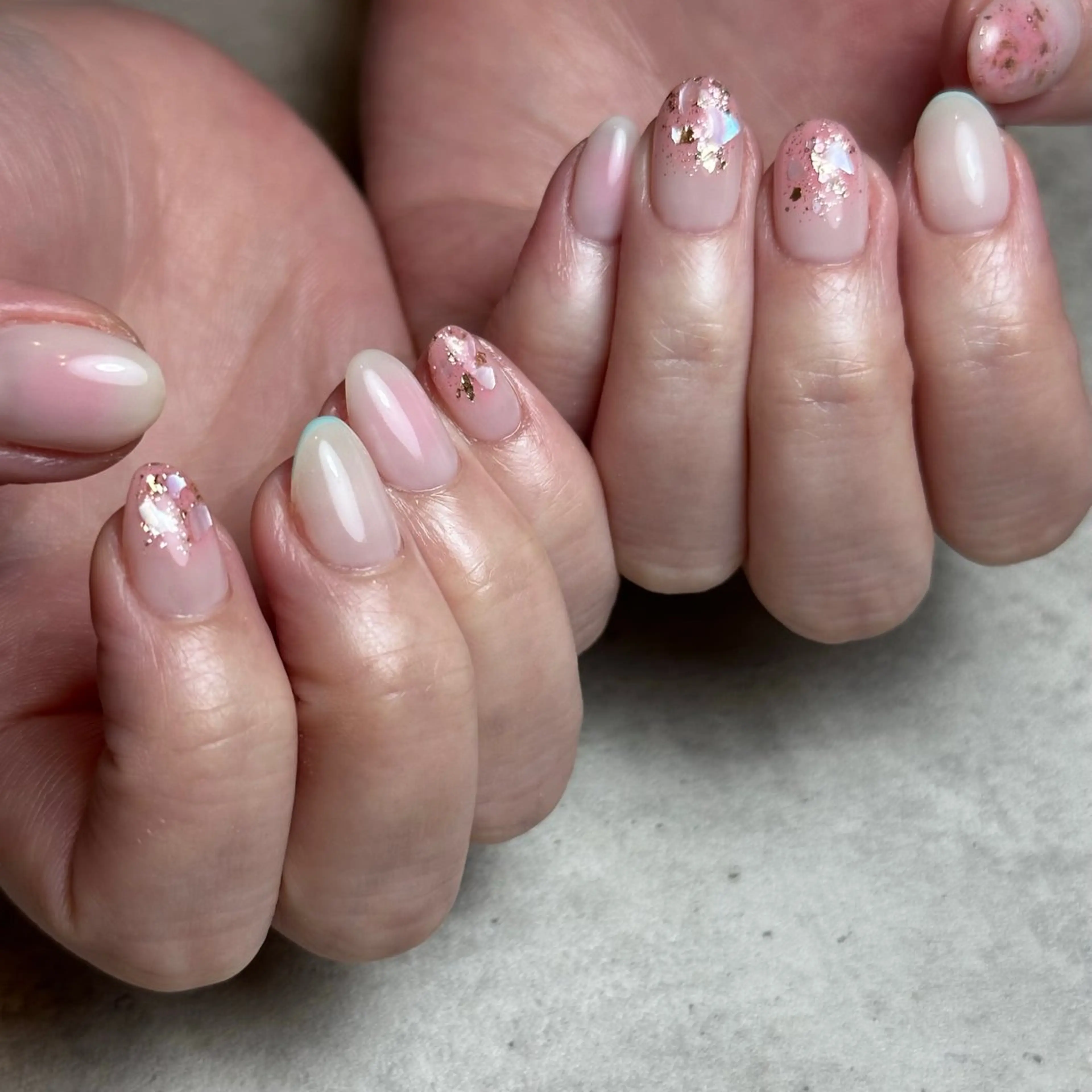 ネイル チークネイル havi nailのネイルデザイン