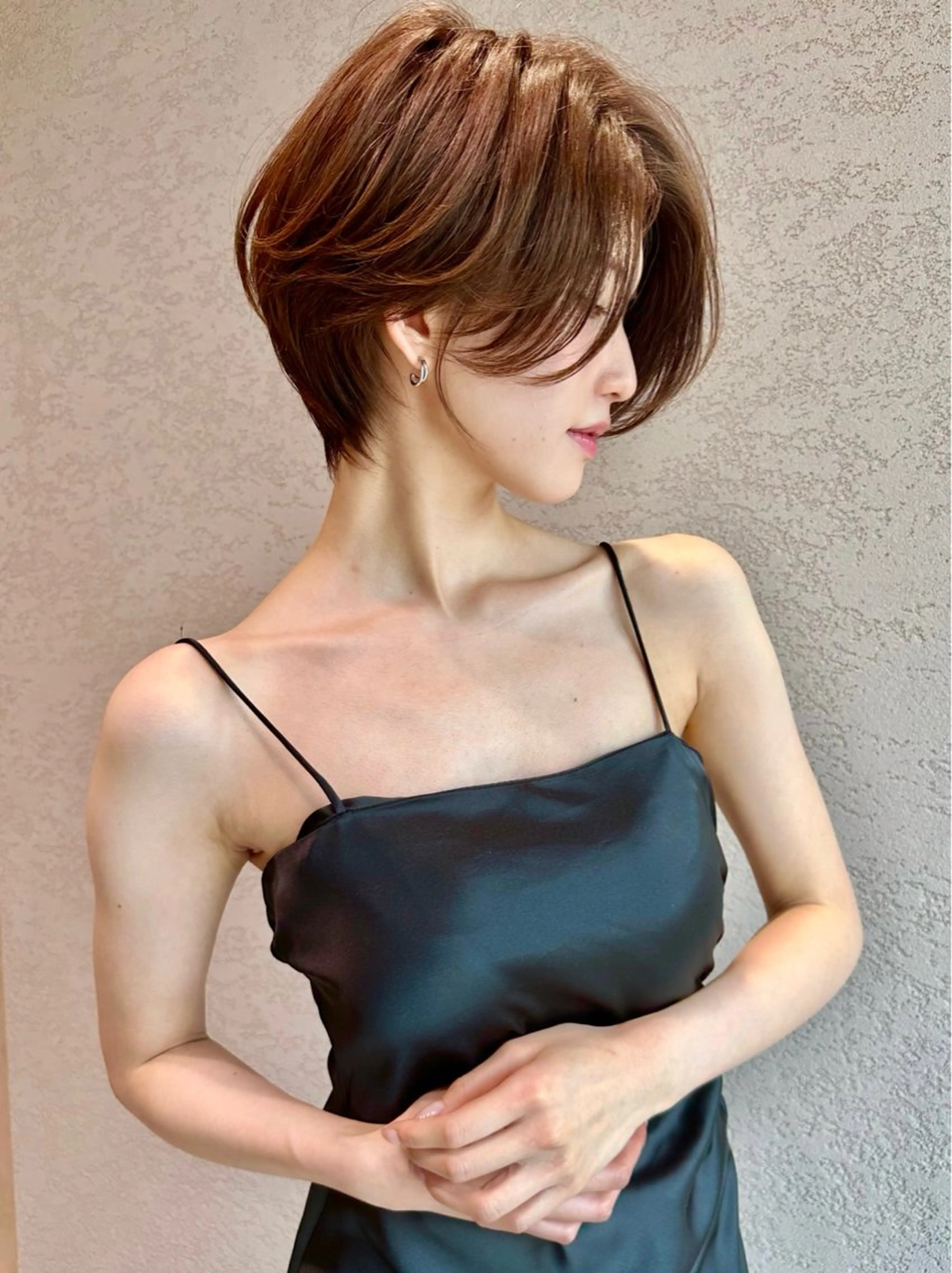 ショート カット ヘアカラー トリートメント 🩵縮毛矯正・ボブ 岩原朋也🩵のヘアスタイル