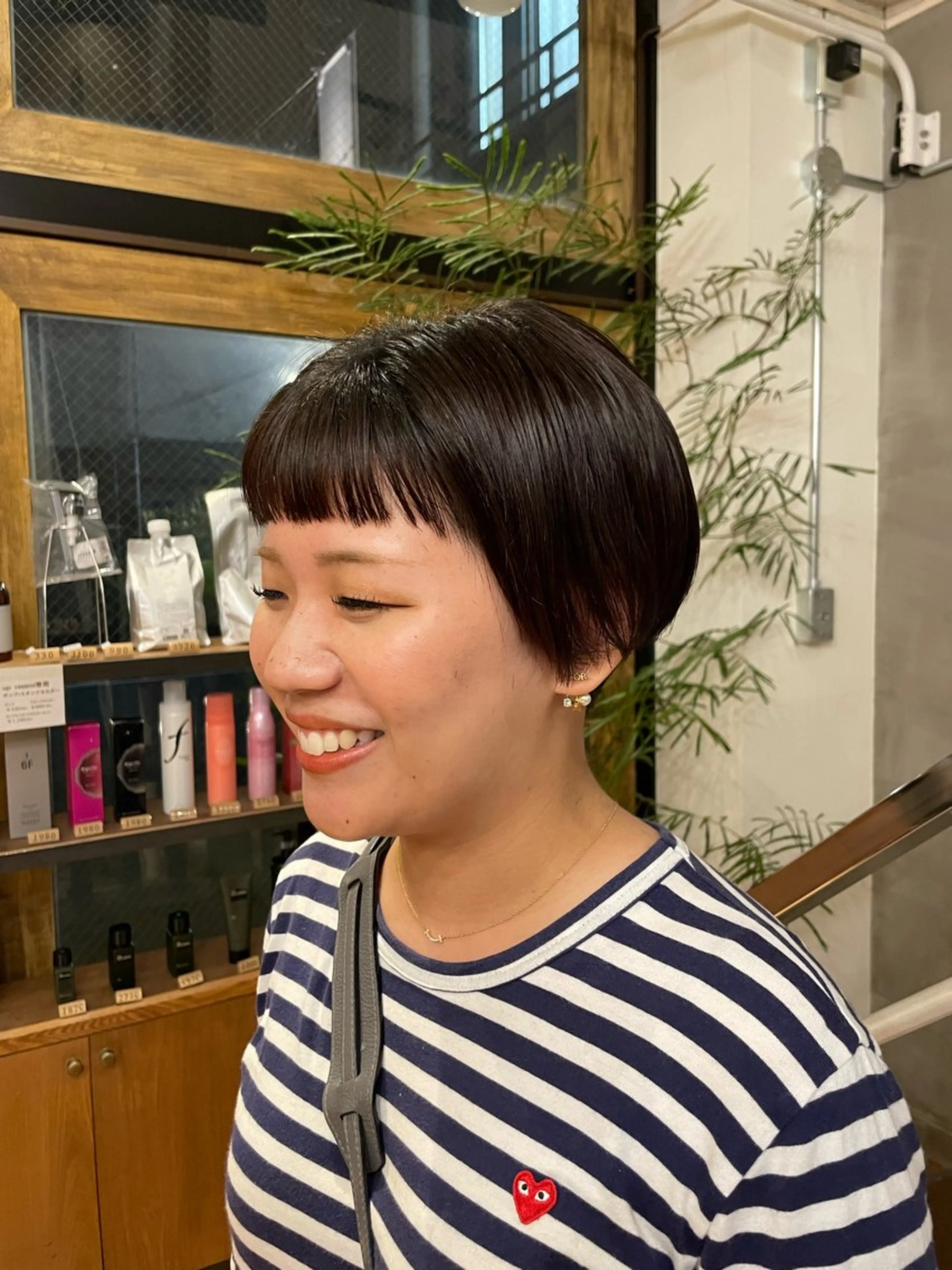 ショート ヘアカラー 似合わせカラー✨ レミのヘアスタイル