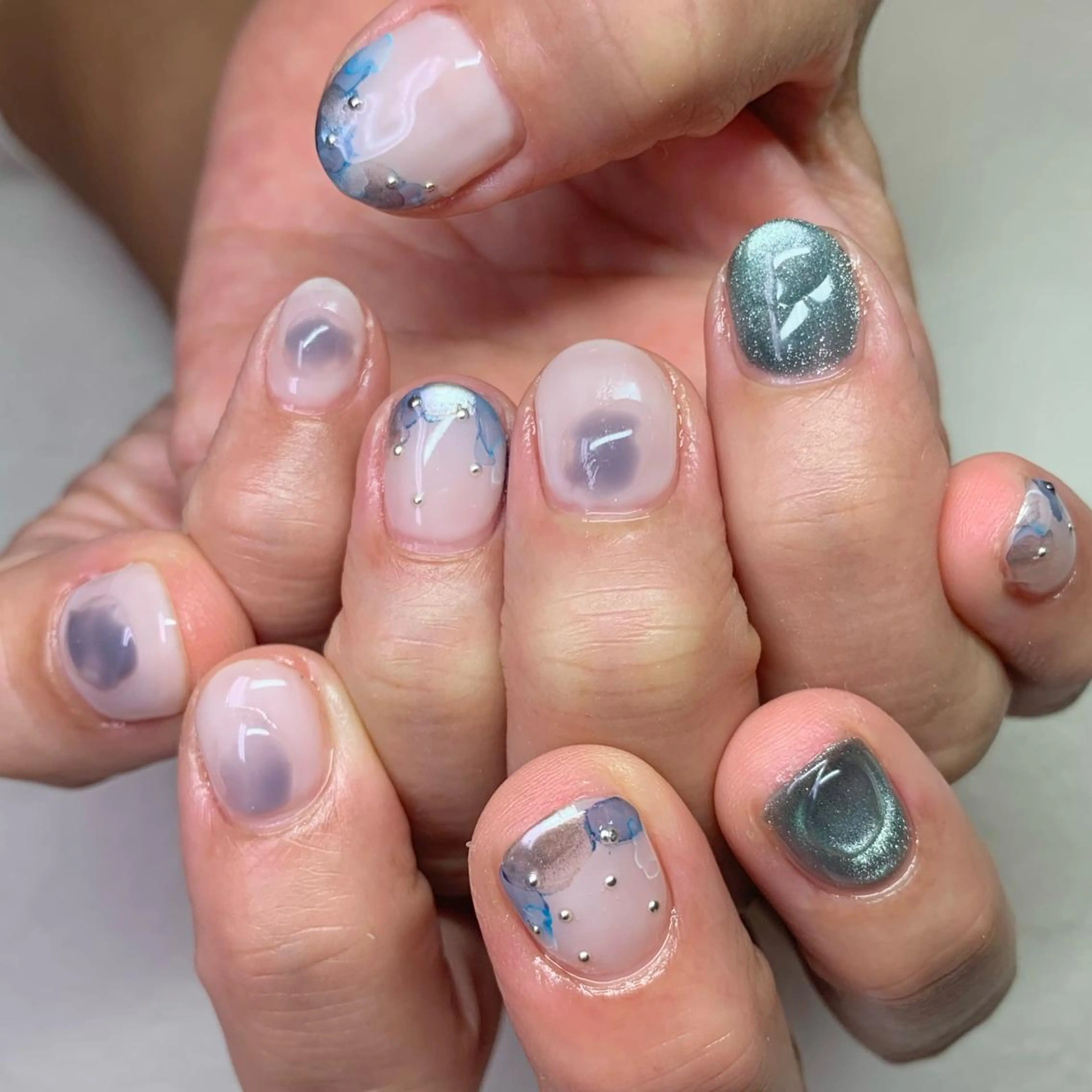 ネイル ハンドネイル ネイルスタジオ コスタ•デルマールのネイルデザイン