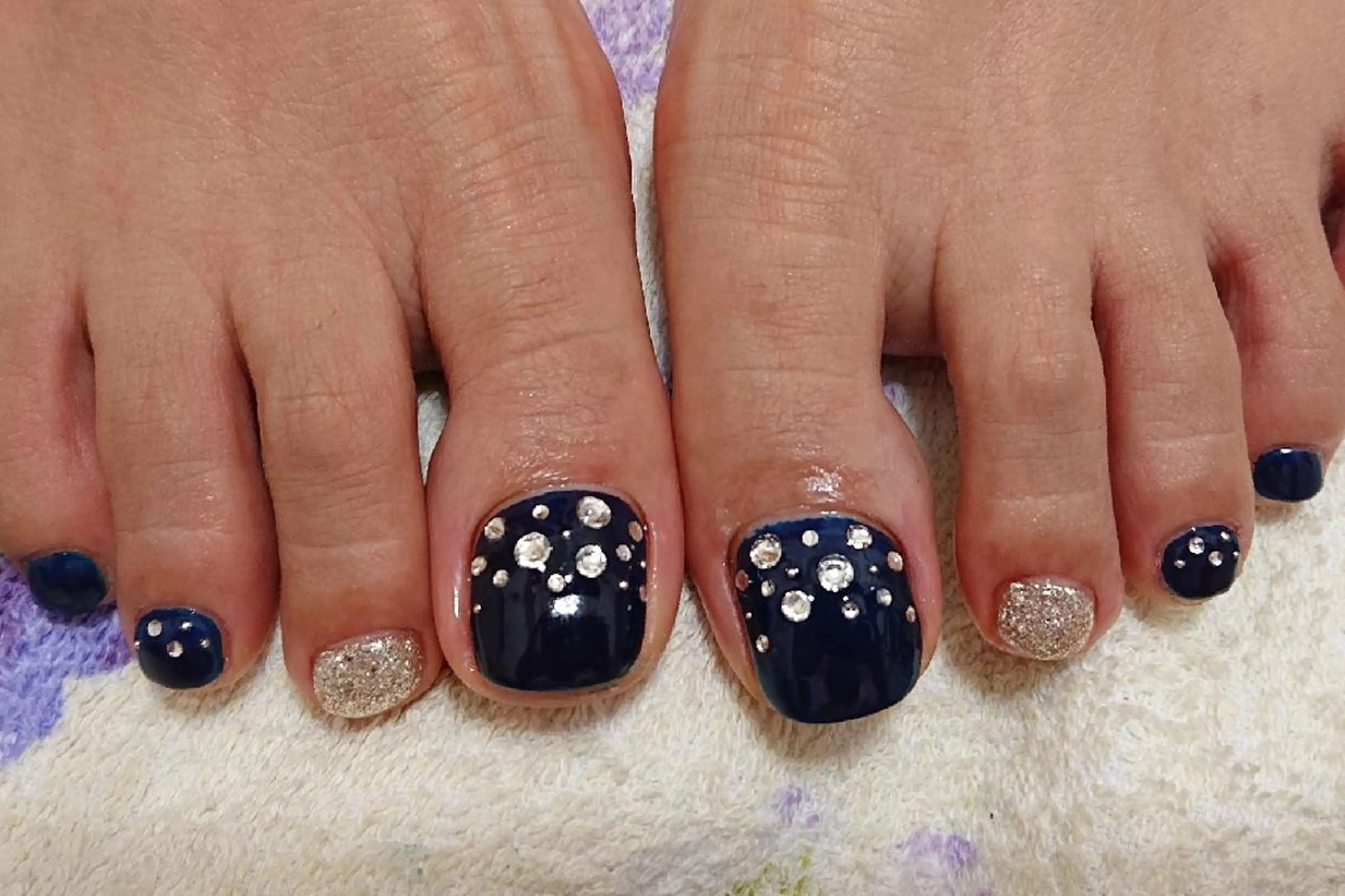 ネイル アートネイル フットネイル ジェルネイル あんきち    のネイルデザイン