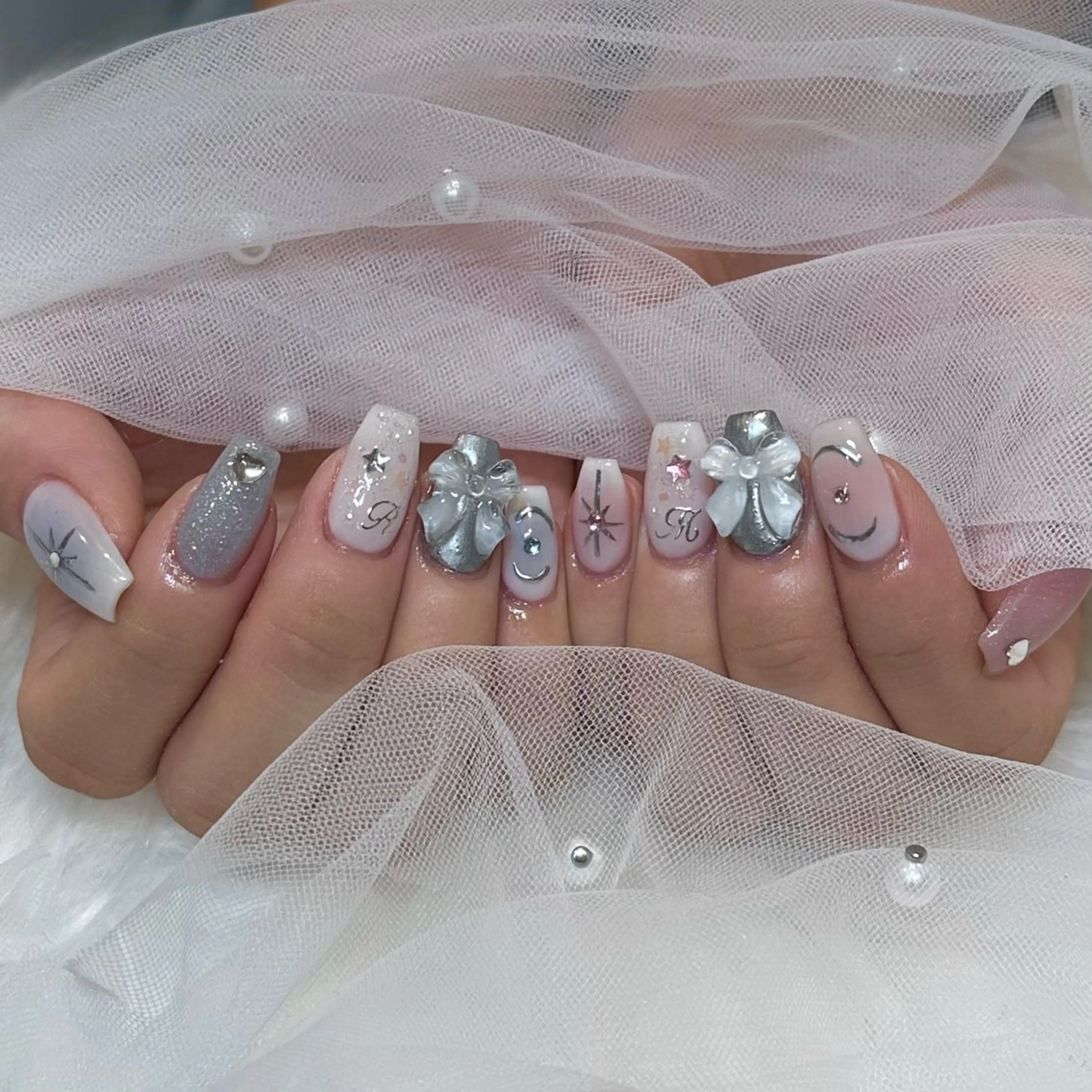 ネイル ハンドネイル She nail studio 原宿店所属・いいだえみ ୨୧ᵕ̤ᴗᵕ̤)のネイルデザイン