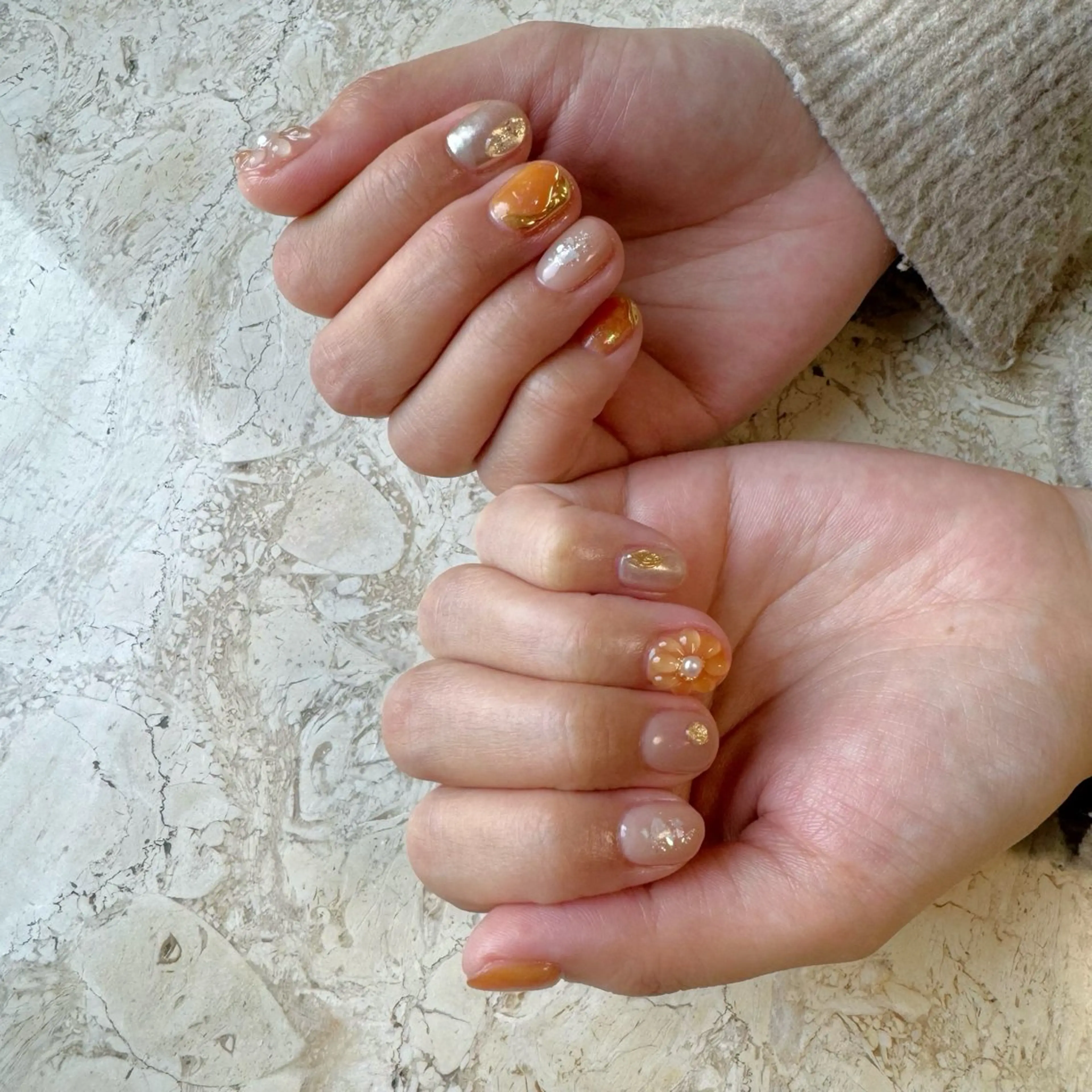 ネイル ハンドネイル フットネイル nail salon mieux(ミュー)のネイルデザイン
