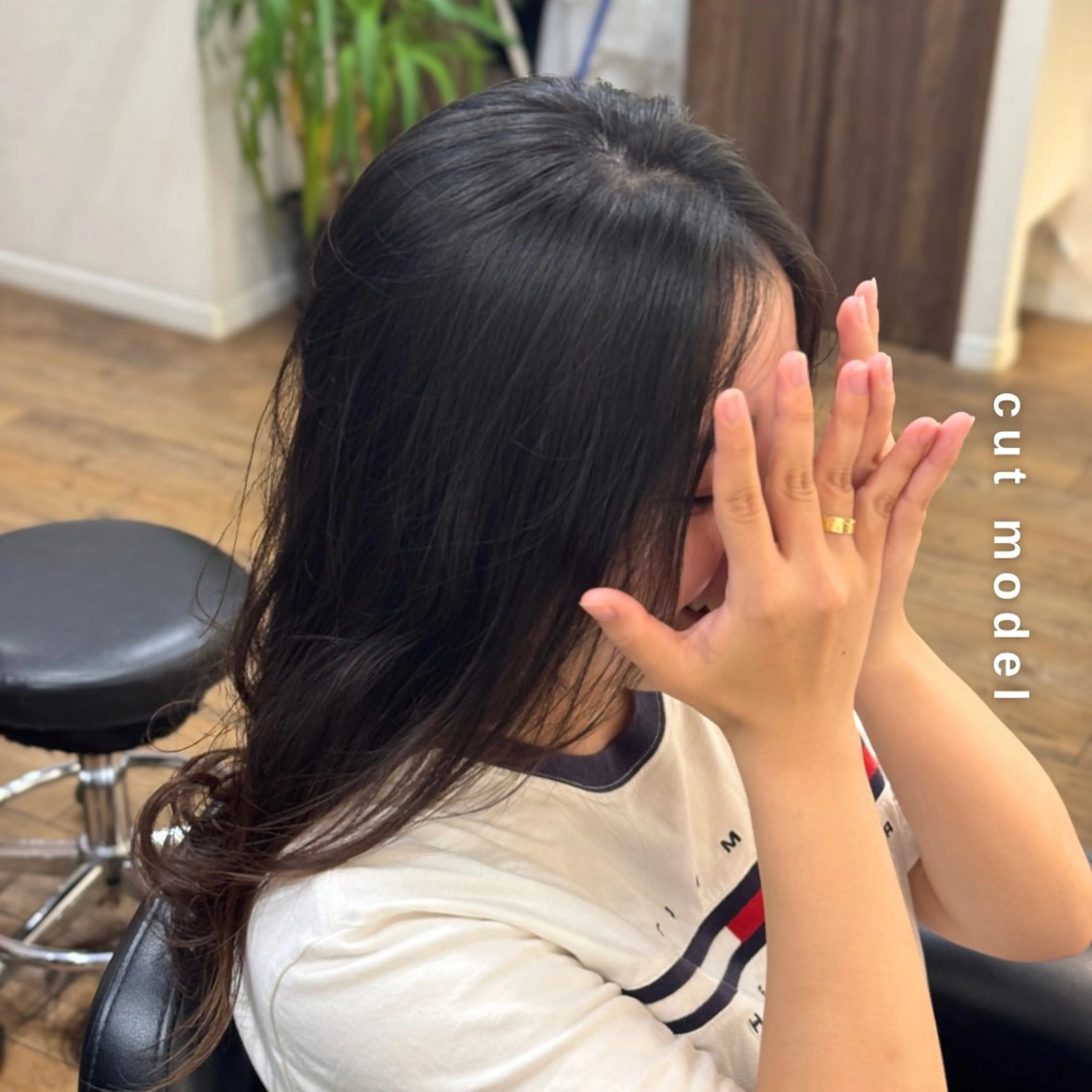 ロング カット トリートメント Hair&Make newer所属・しんのすけ /モデルさん募集中のヘアスタイル