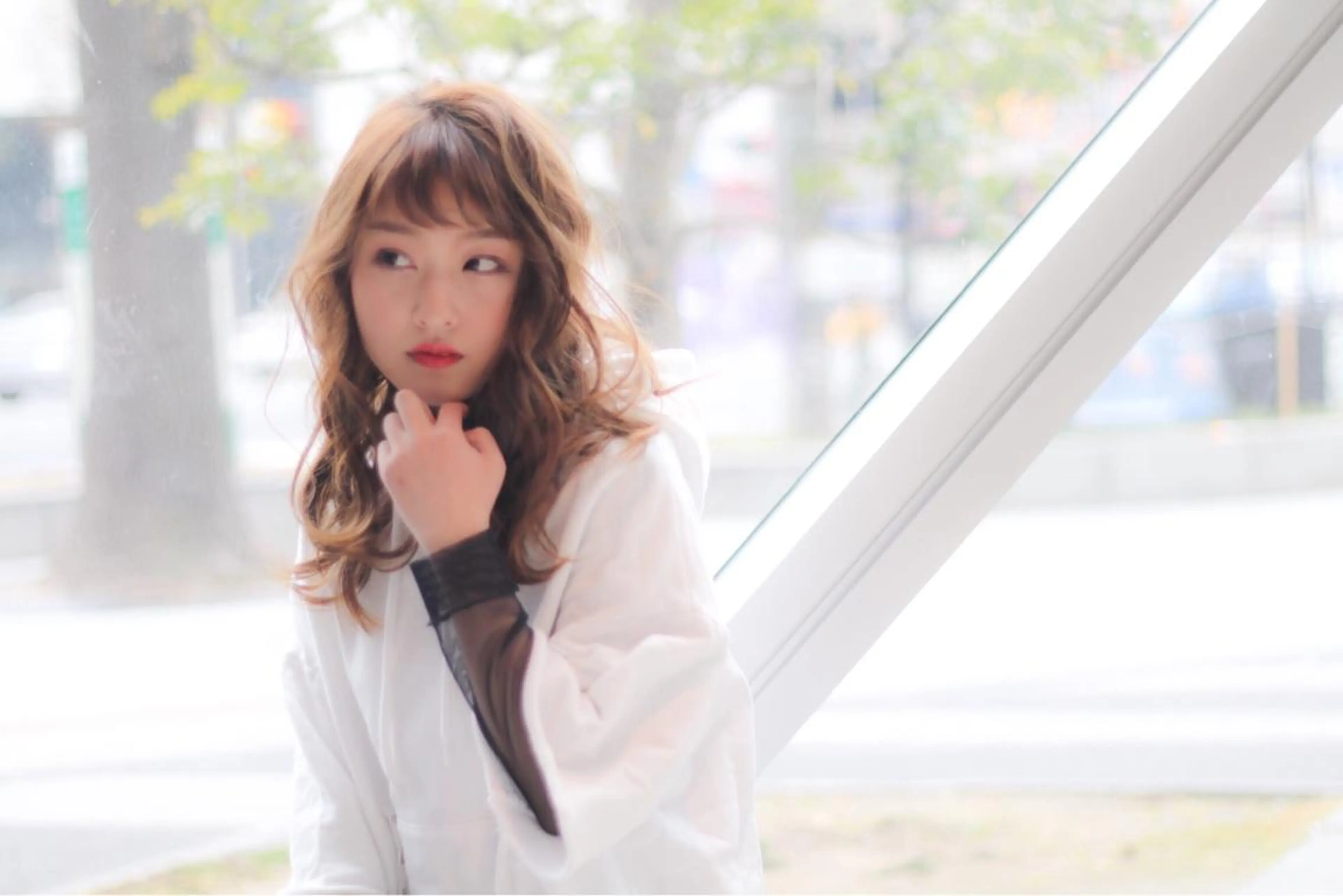 ロング カラー ヘアアレンジ カット ヘアカラー カラーモデル/矢野 貴規のヘアスタイル