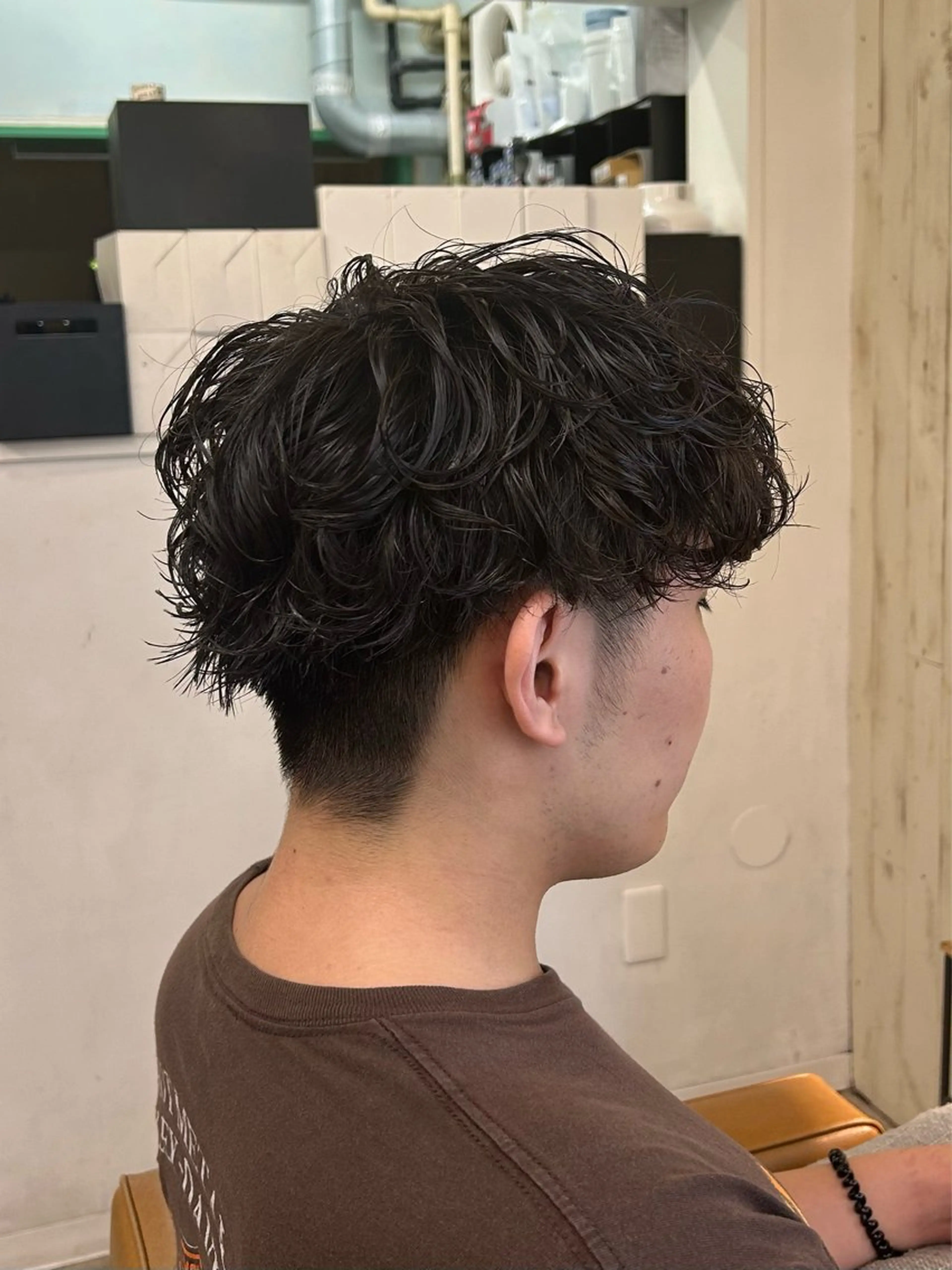 メンズ メンズパーマ カット パーマ ⚜️メンズ特化 ひかる⚜️のヘアスタイル
