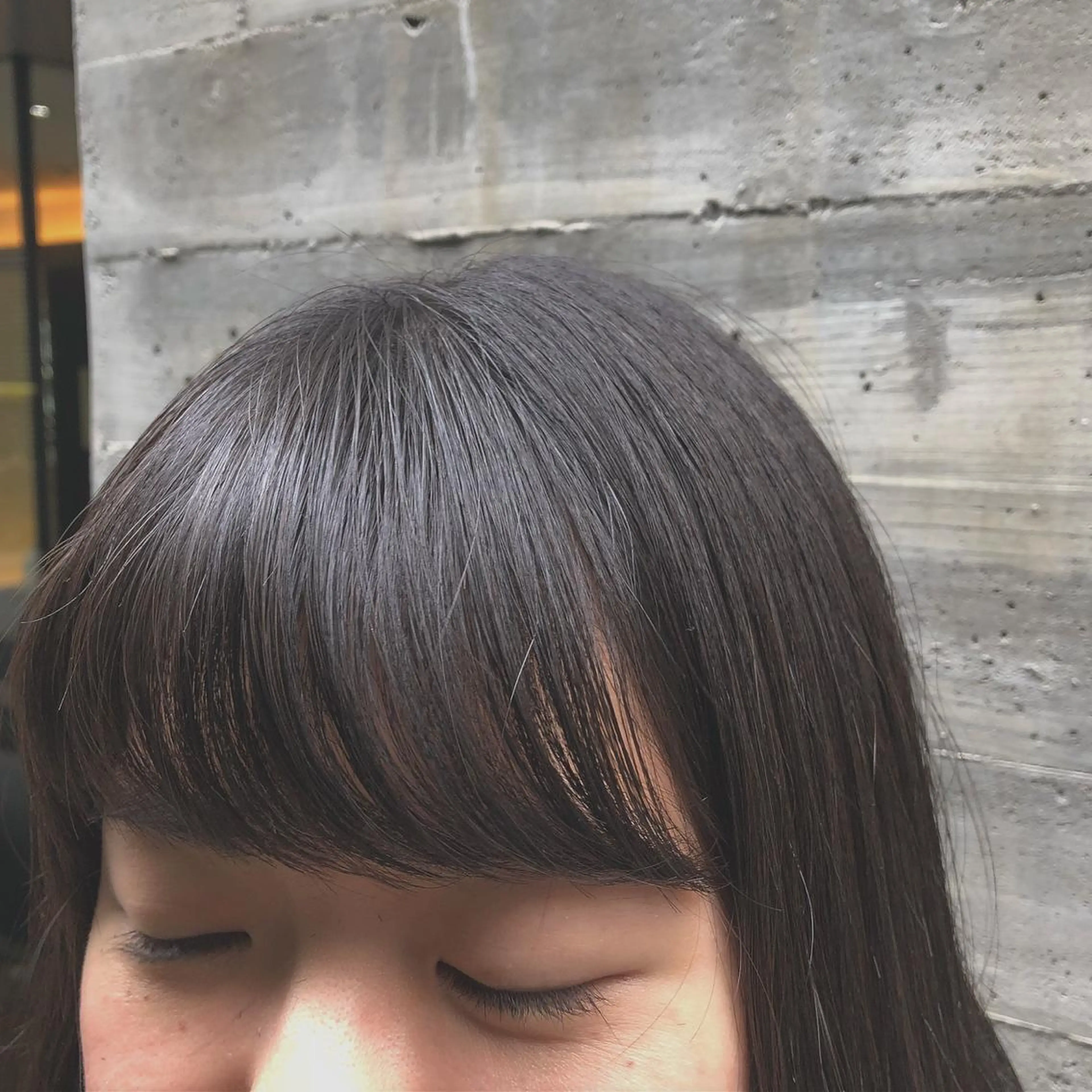 ミディアム カラー パーマ ヘアアレンジ ミディアムパーマ apish aoyama所属・武 愛子の眉毛・アイブロウイメージ