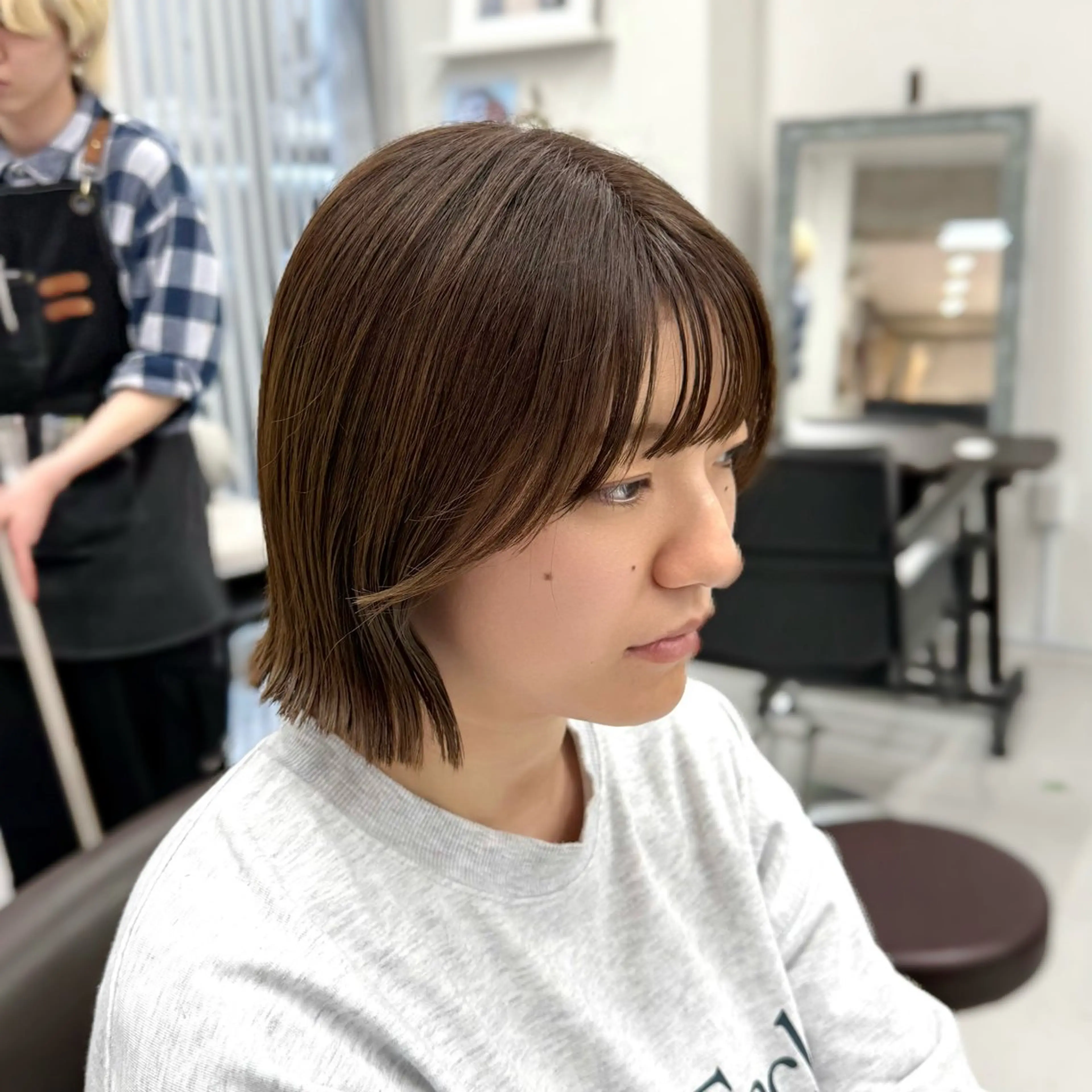カット ヘアカラー トリートメント 榎本 雪来 LEV.のヘアスタイル