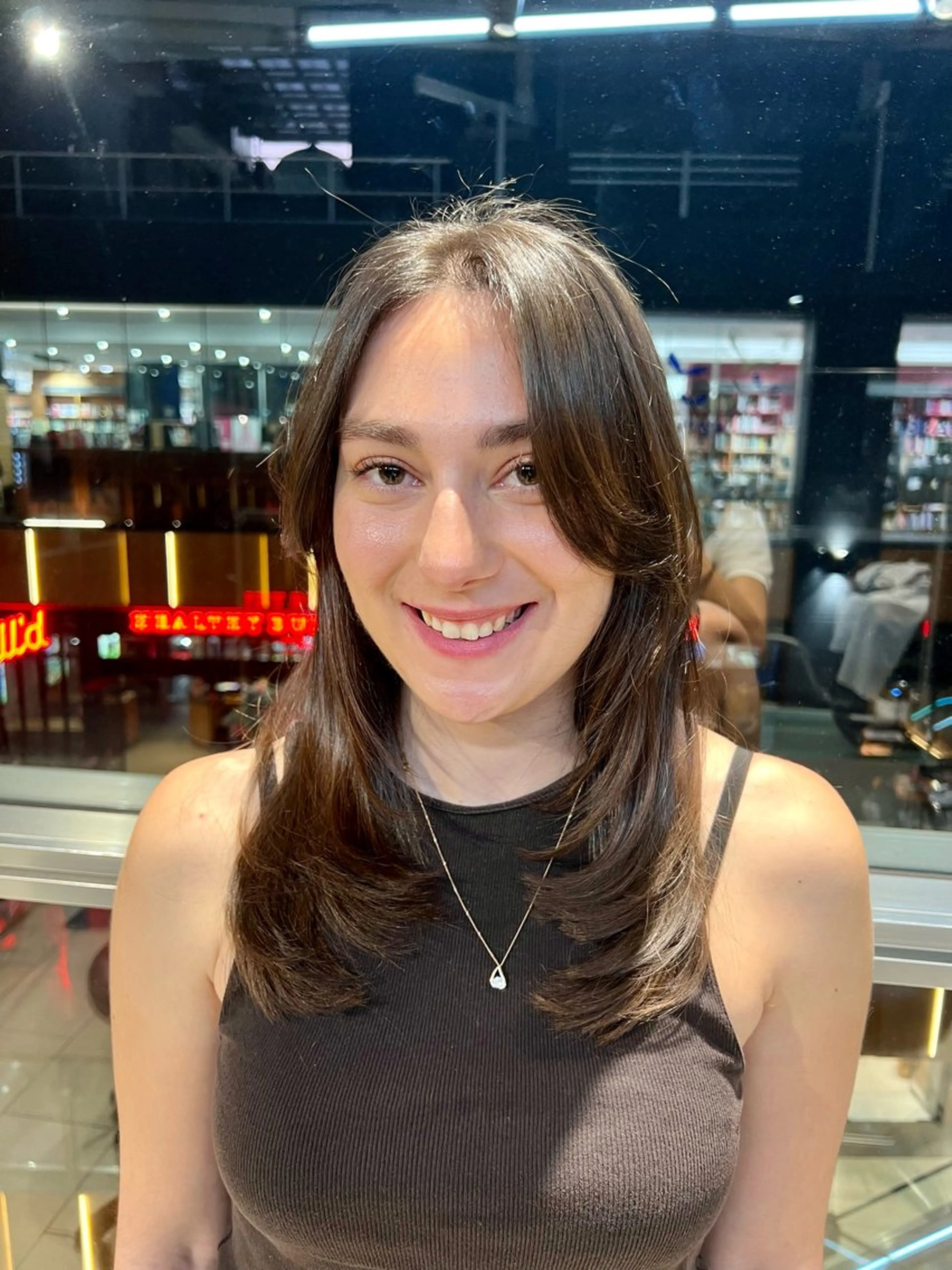 セミロング 舟橋 瑞稀のヘアスタイル