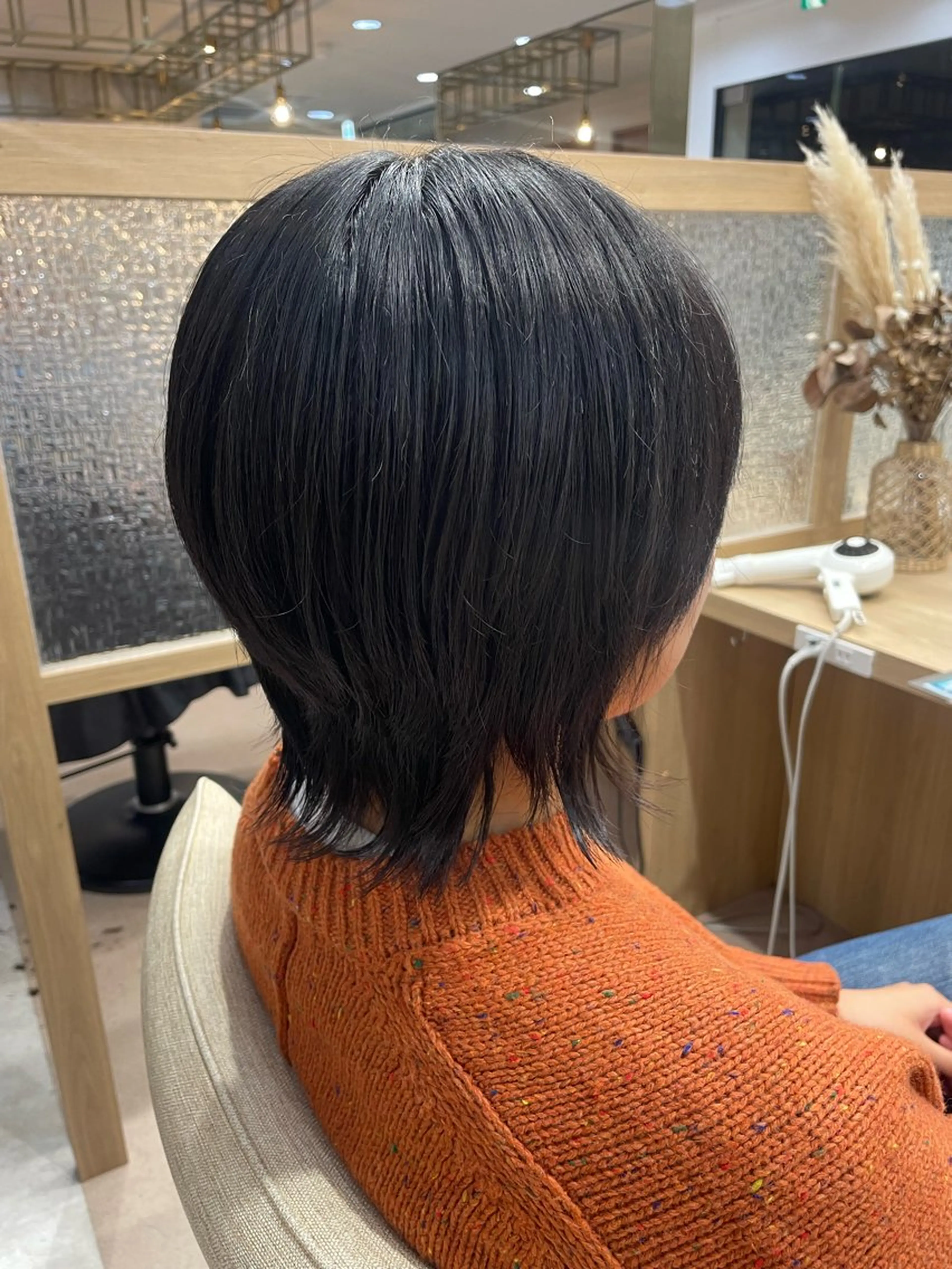 ショート ウルフカット 韓国風￤ボブ￤パーマ 🍒竹下 茜🍒のヘアスタイル