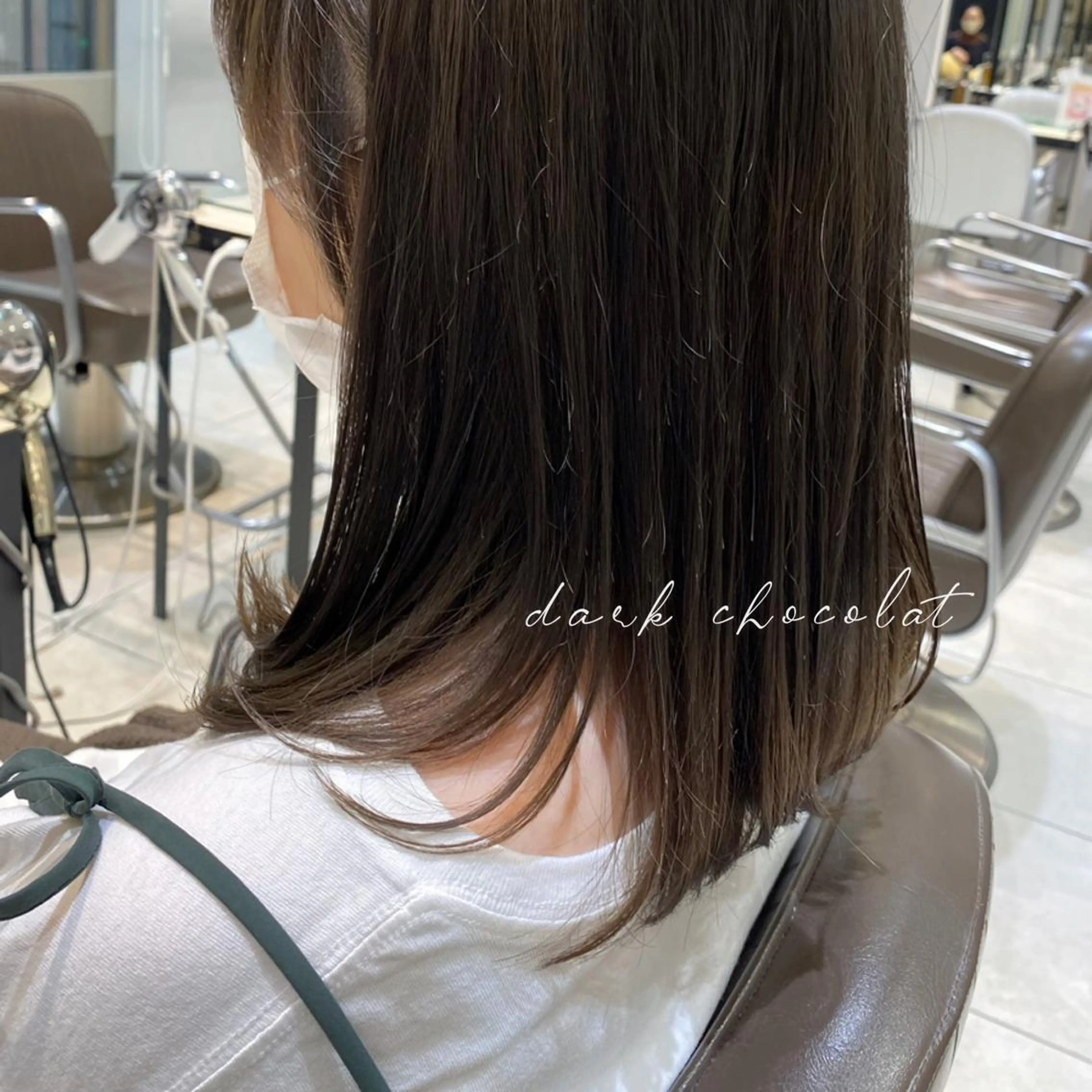 セミロング カラー ブリーチ ヘアカラー トリートメント 💜韓国ヘア🇰🇷 トヨキトキコのヘアスタイル