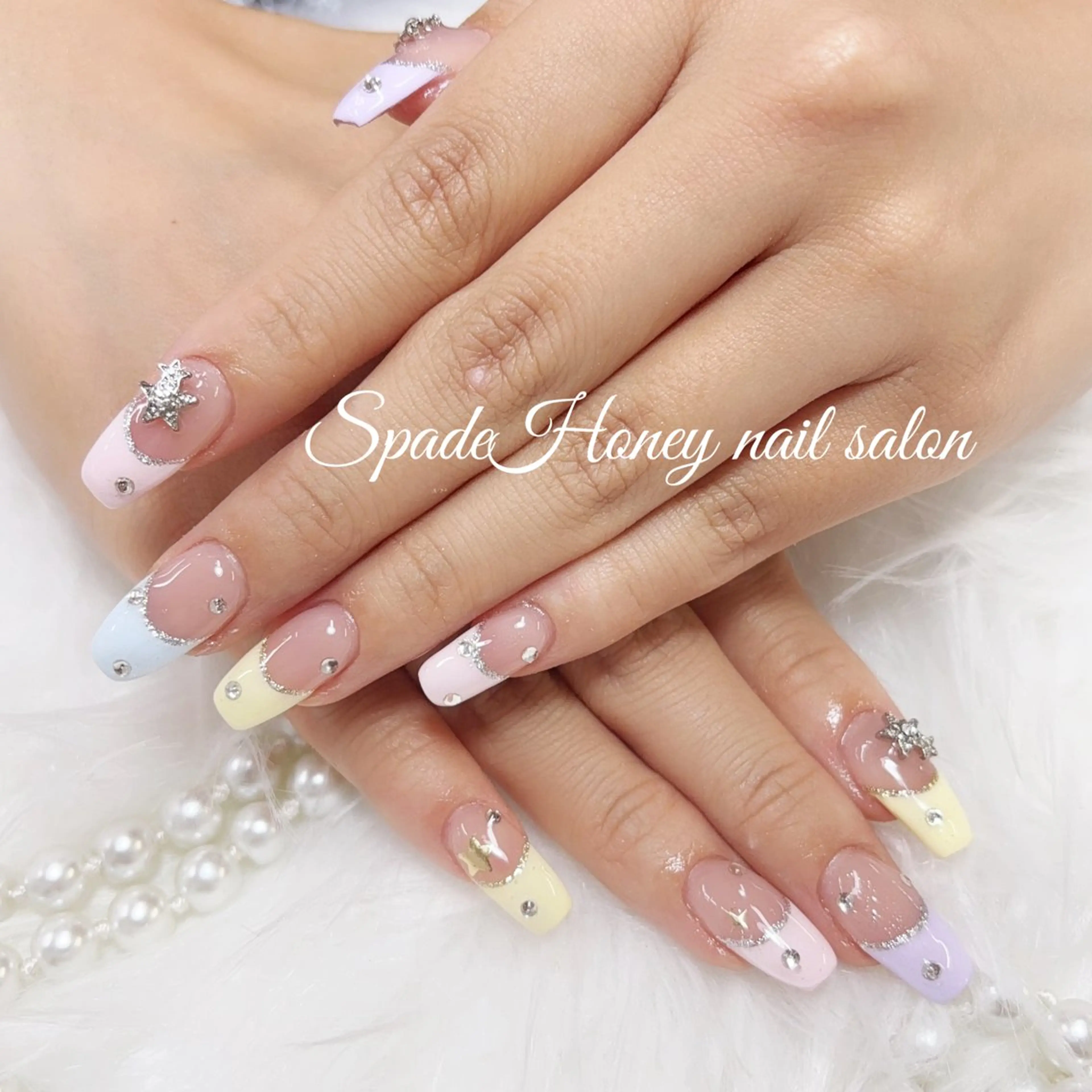 ネイル ハンドネイル SpadeHoney ♠️✨のネイルデザイン