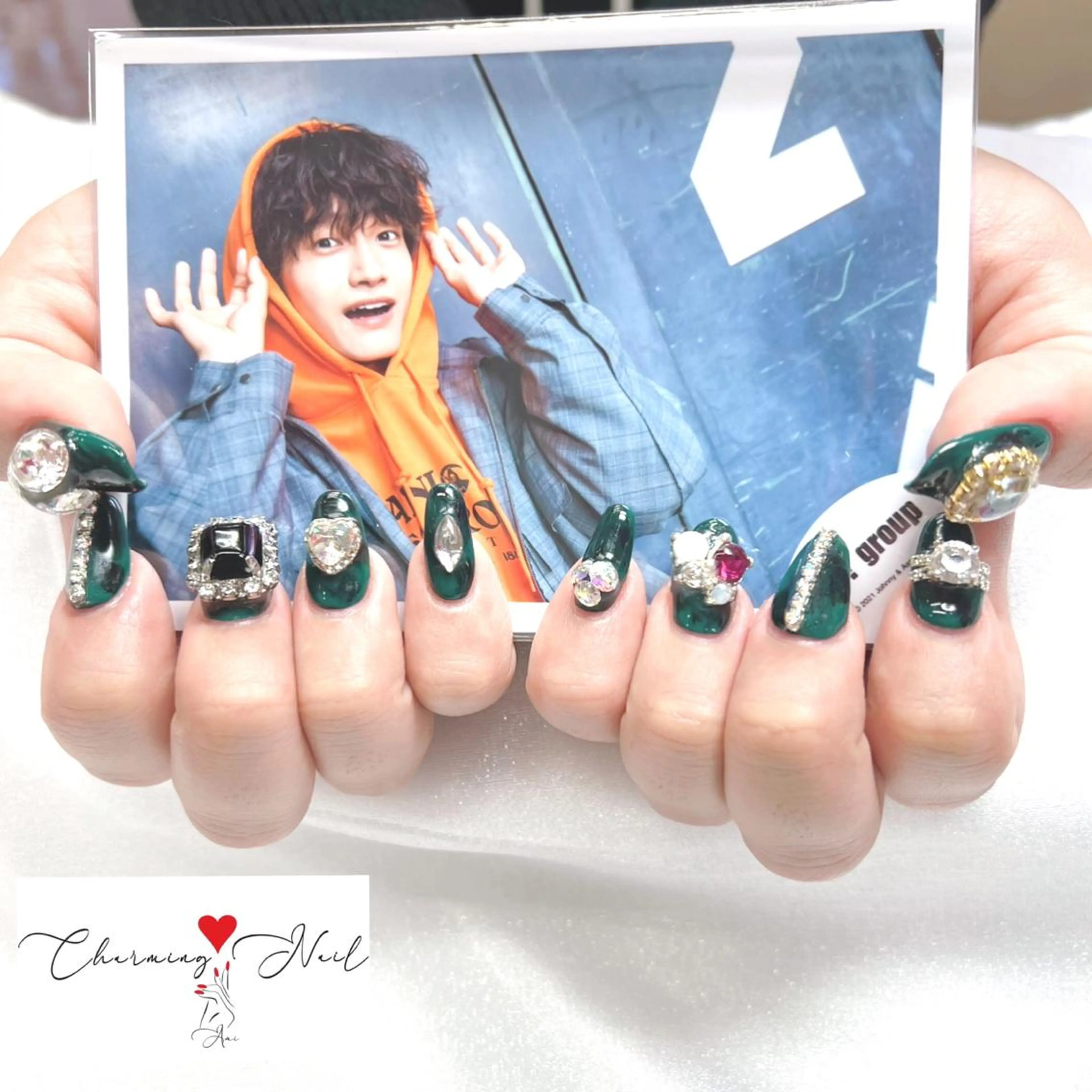 ネイル キラキラネイル 持ち込み スカルプネイル Charming❤️Nail所属・Nailist Amiのその他イメージ