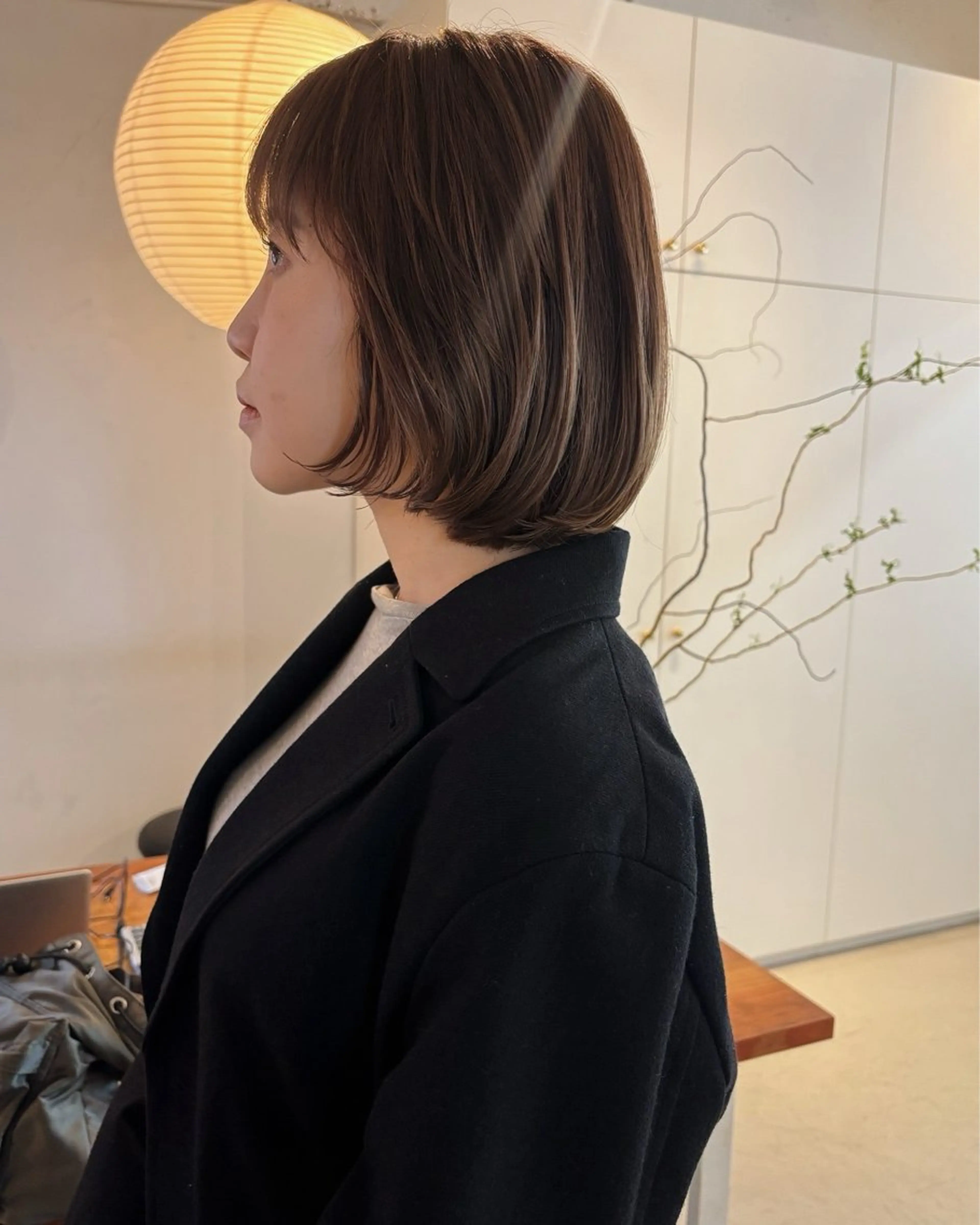 ショート ボブ カット トリートメント 🍑透明感hair ・NENE🍑のヘアスタイル