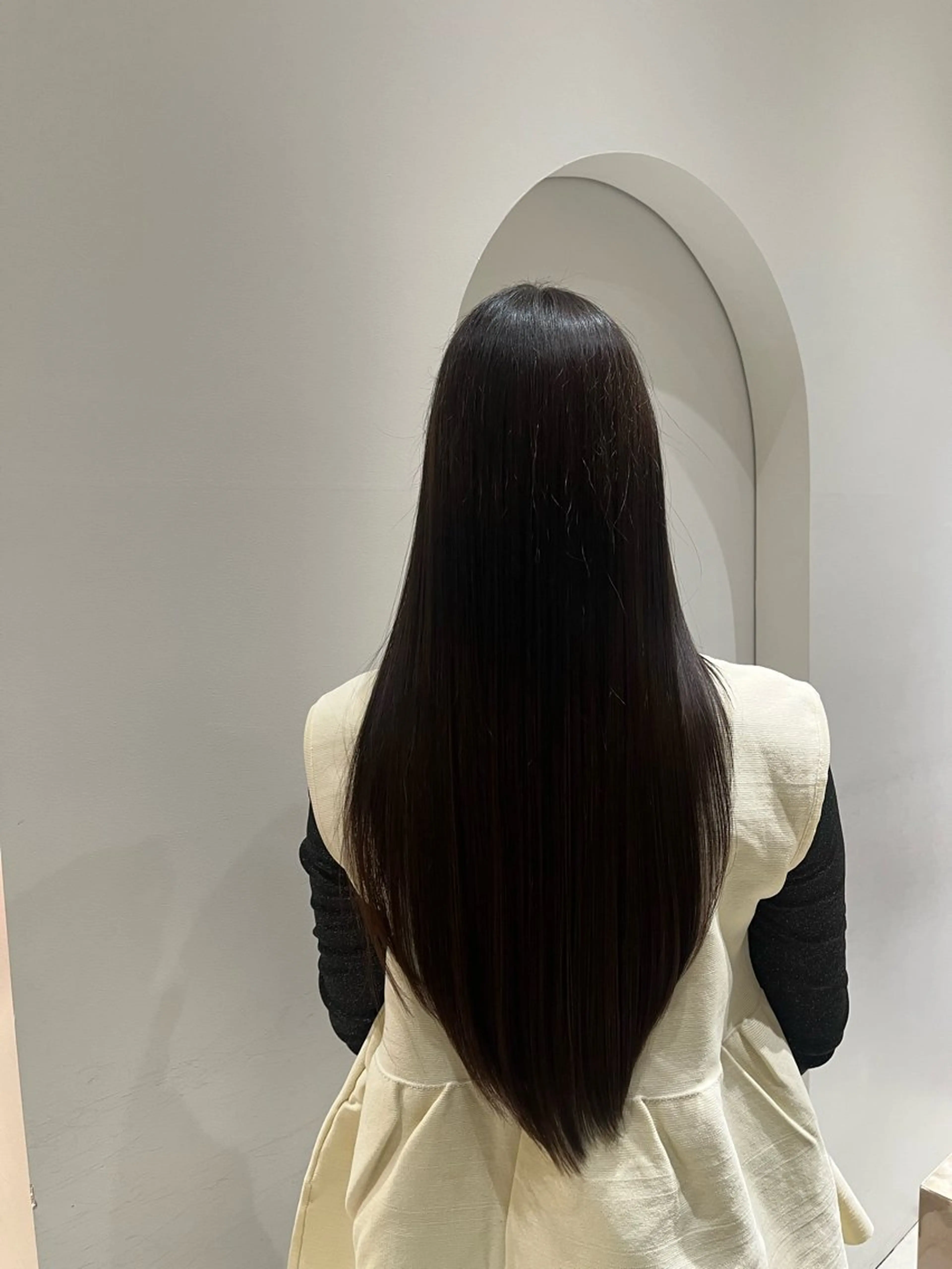 カラー グレージュ GRANMASH あきほのヘアスタイル