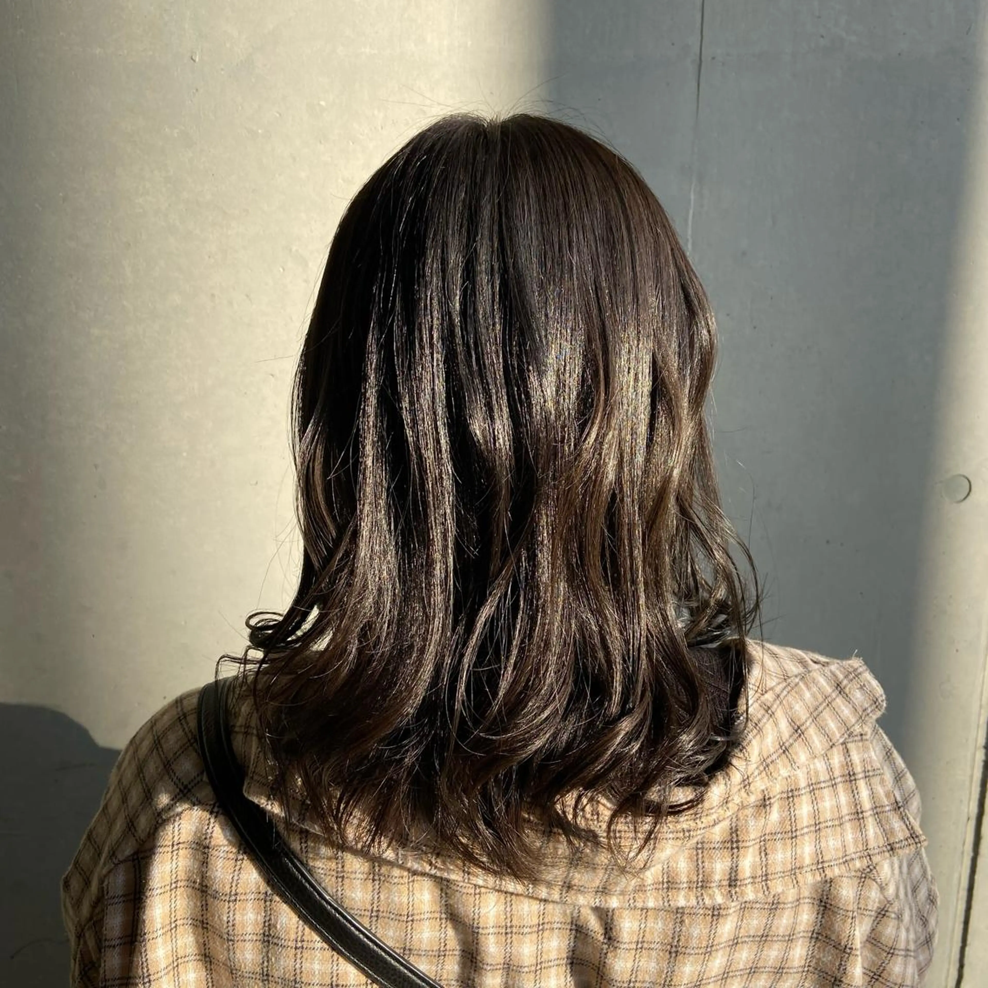 ミディアム カラー ブリーチ ブリーチなしカラー Glanzhair 🫧‪菊池柊真🫧のヘアスタイル