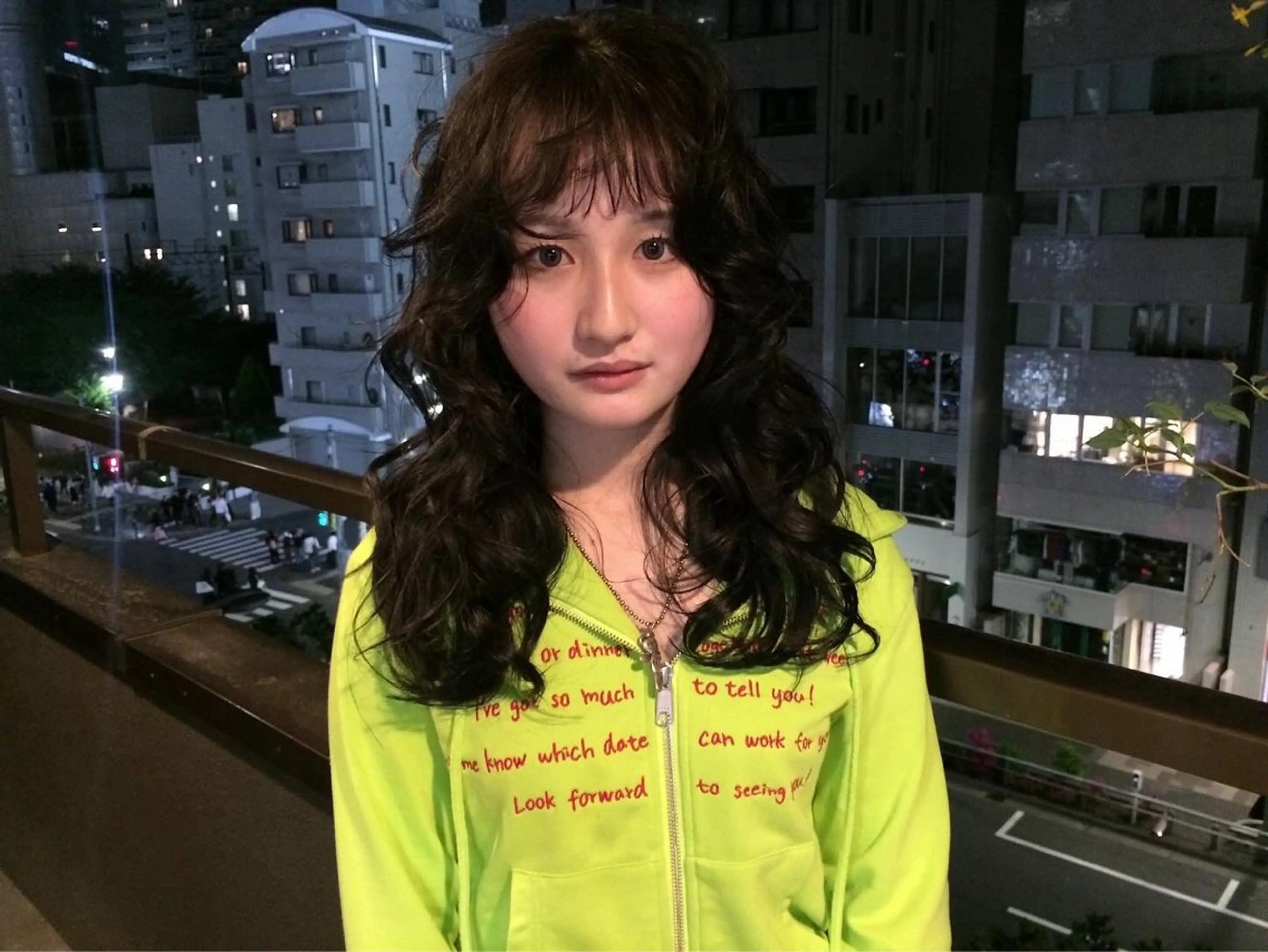 ロング パーマ カット パーマ SALOWIN原宿iori店 1F所属・ﾃﾞｻﾞｲﾝｶﾗｰ /ﾕｳﾀﾏﾝ👽のヘアスタイル