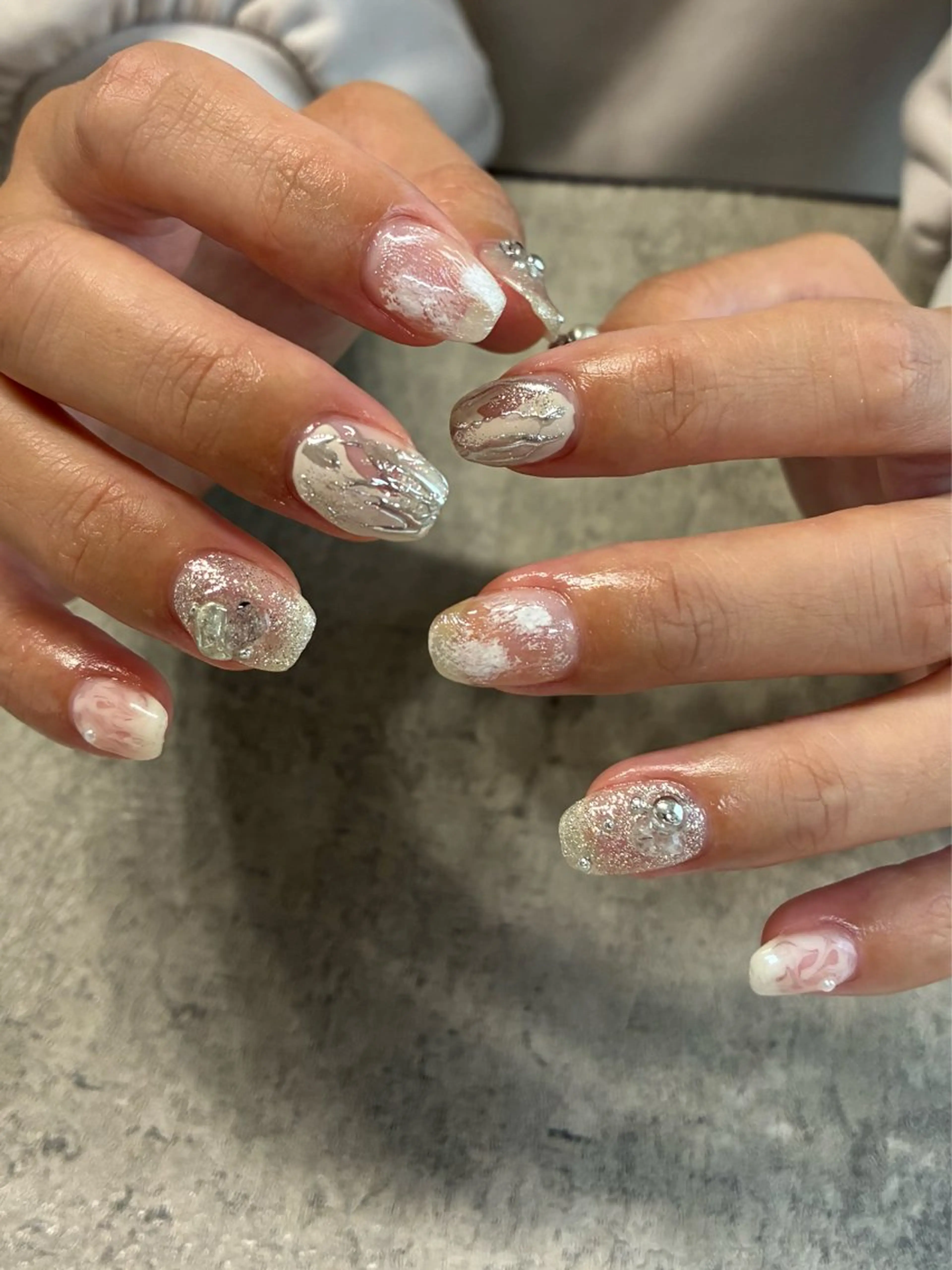 ネイル ハンドネイル nail salon Lipine 新守山のネイルデザイン