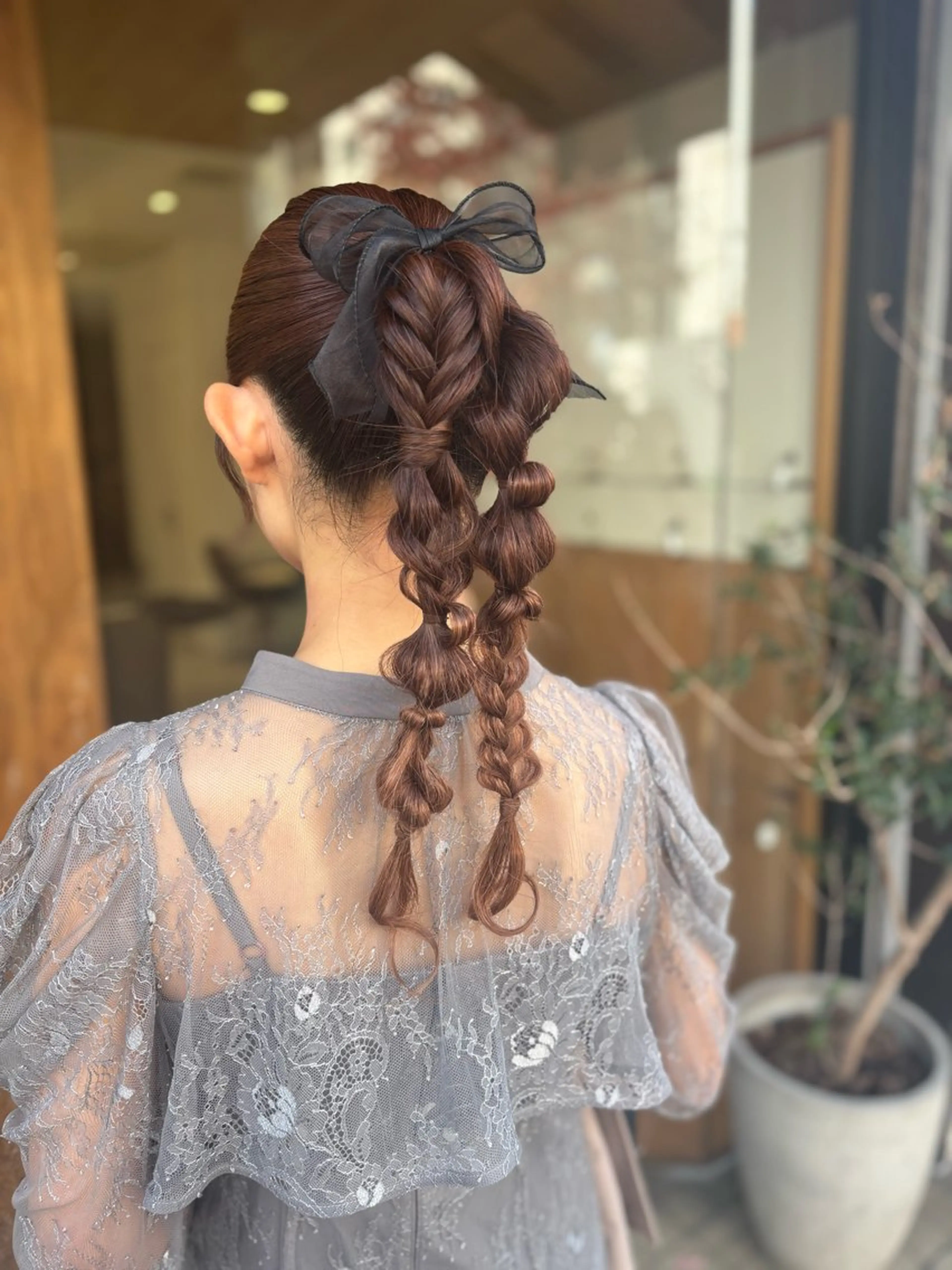 ロング ヘアセット ミズノ アイ 🪅のヘアスタイル