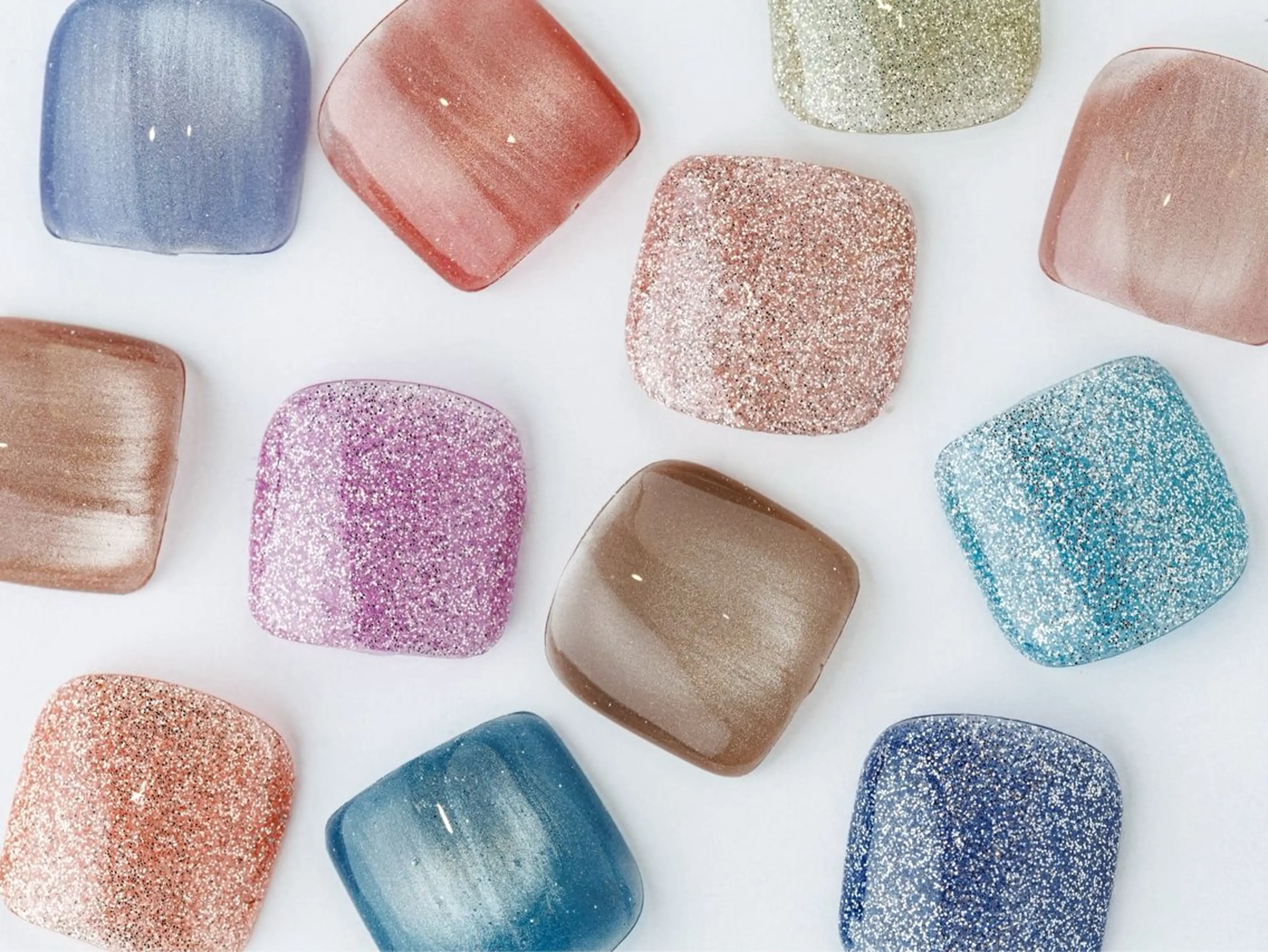 【オフ込み】フットワンカラー💅🩵マグネット／フラッシュ可🉑の写真