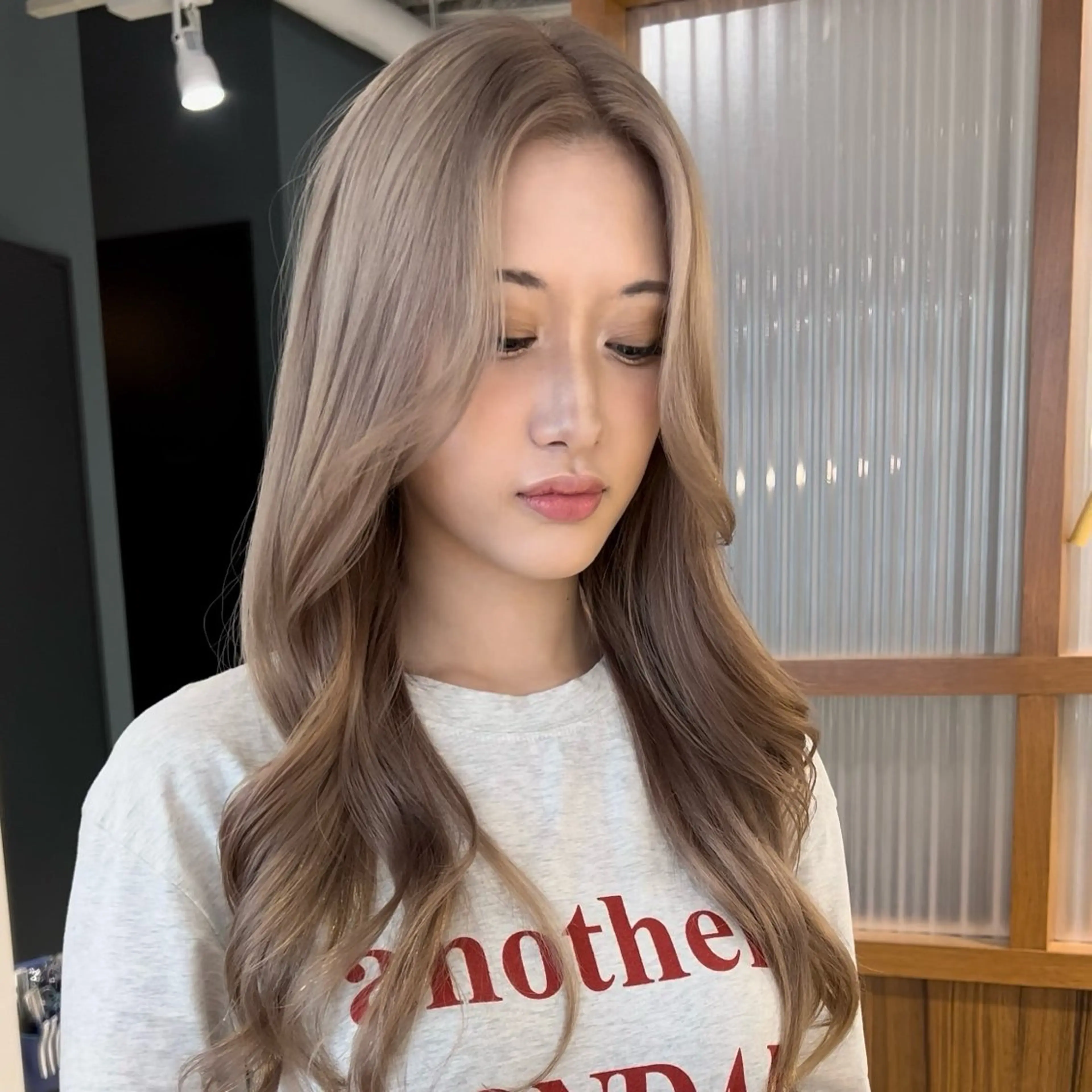 ロング カット ヘアカラー トリートメント EIGHT【店長】 大谷樹生のヘアスタイル