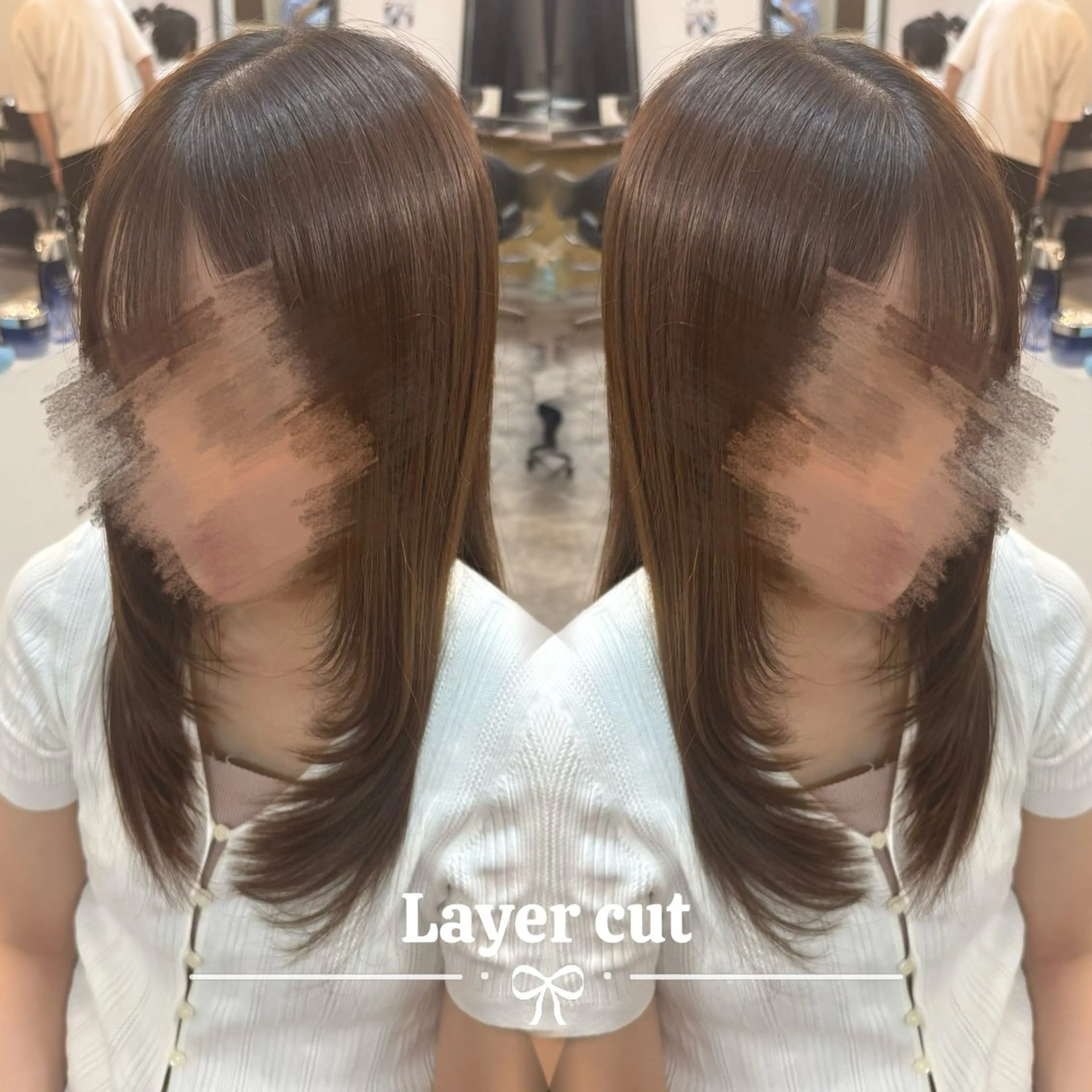【レイヤースタイル】動きやすさと軽さをプラスするレイヤースタイル✂️毛先のまとまり感は残しつつ、抜け感のある仕上がりにの写真